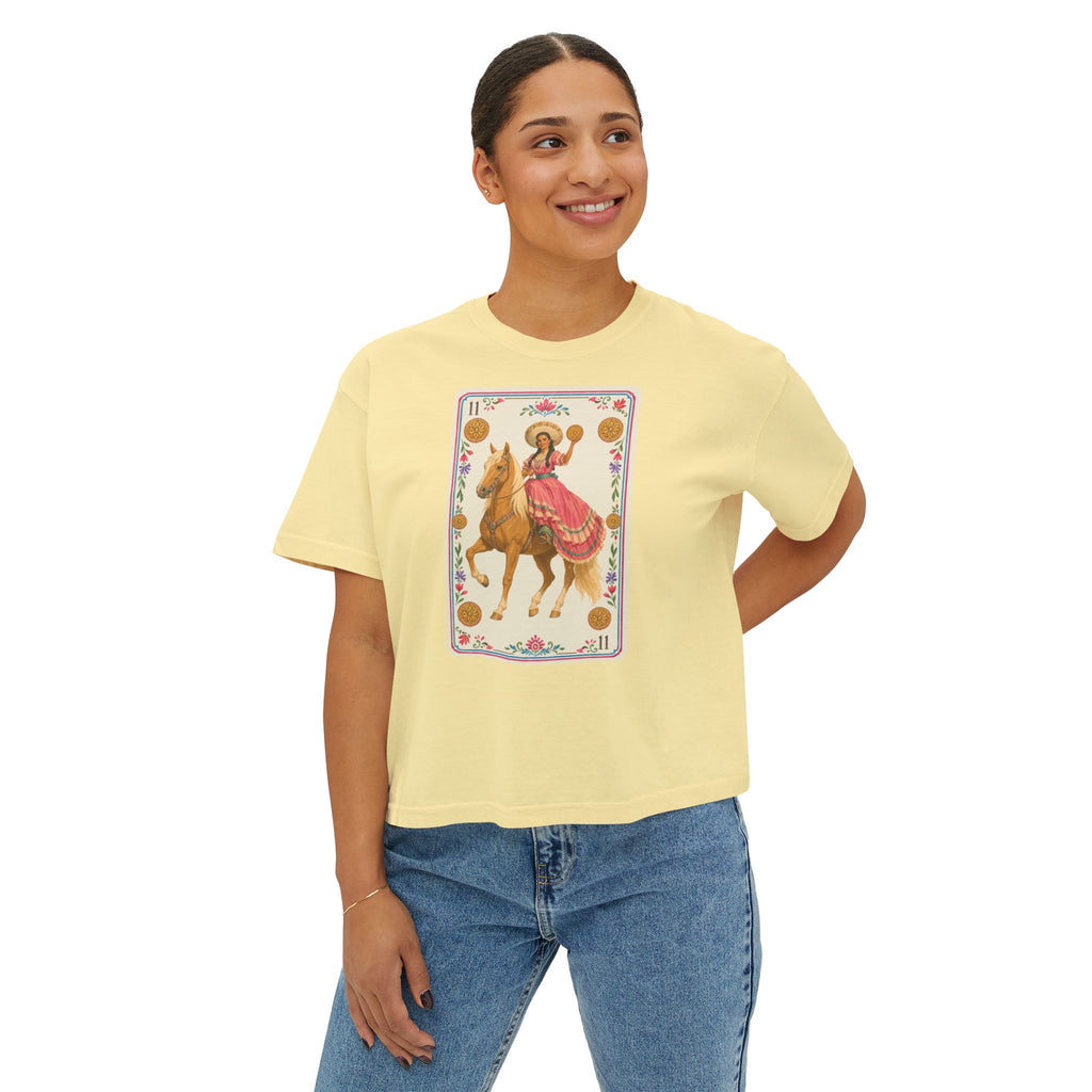 Caballo de Oros Boxy Tee