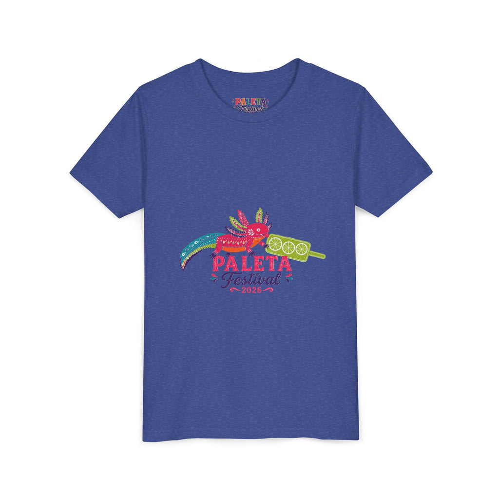 Youth Paleta Festival T‑Shirt — Colorful Mexican Popsicle Graphic Tee