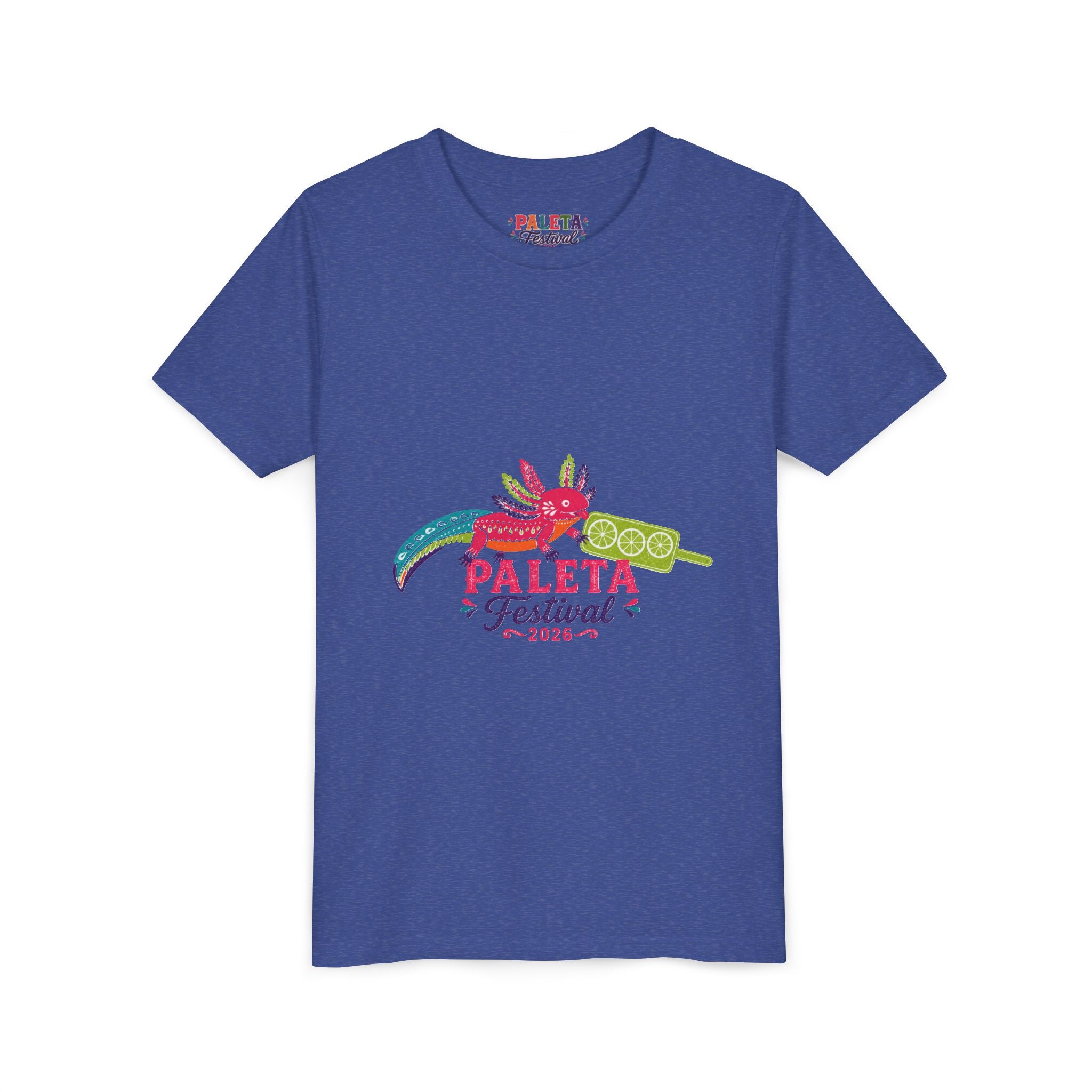 Youth Paleta Festival T‑Shirt — Colorful Mexican Popsicle Graphic Tee