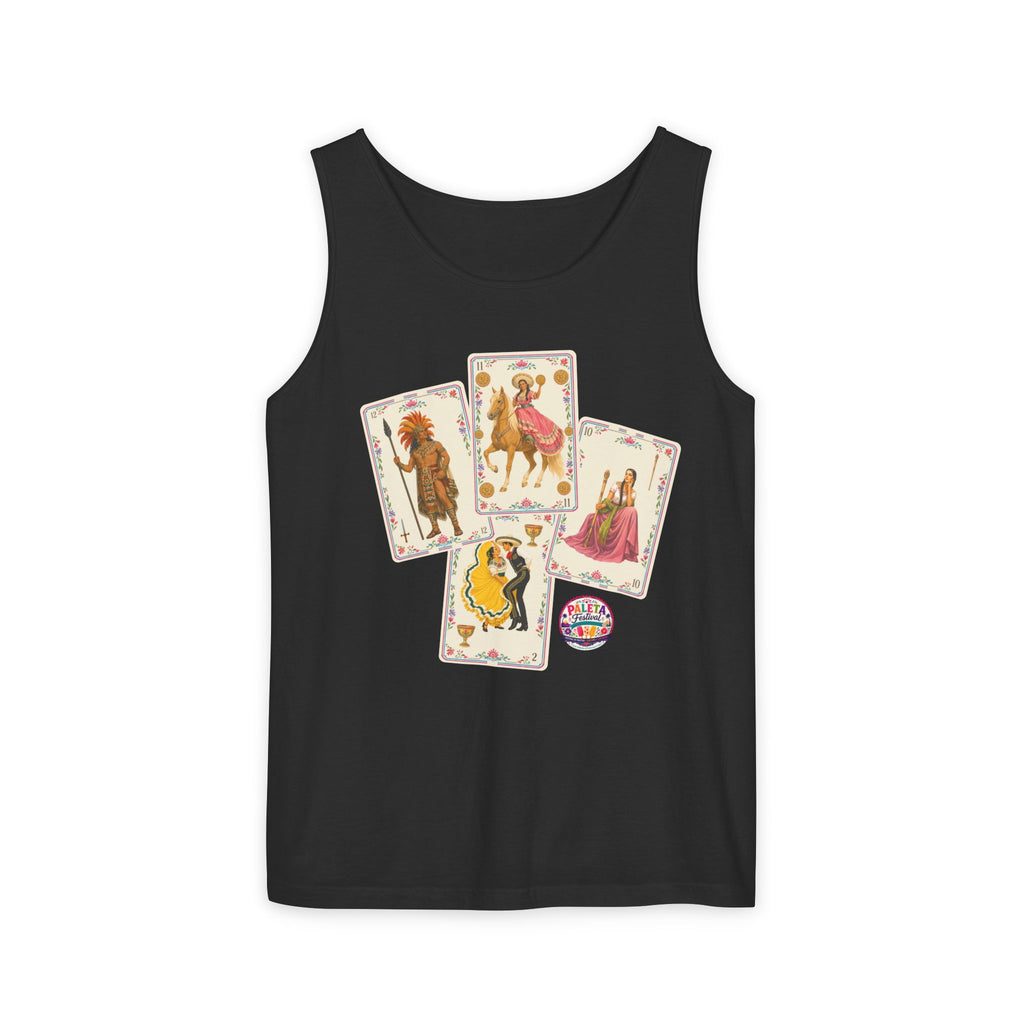Mexican Baraja–Inspired Collection Art Tank Top