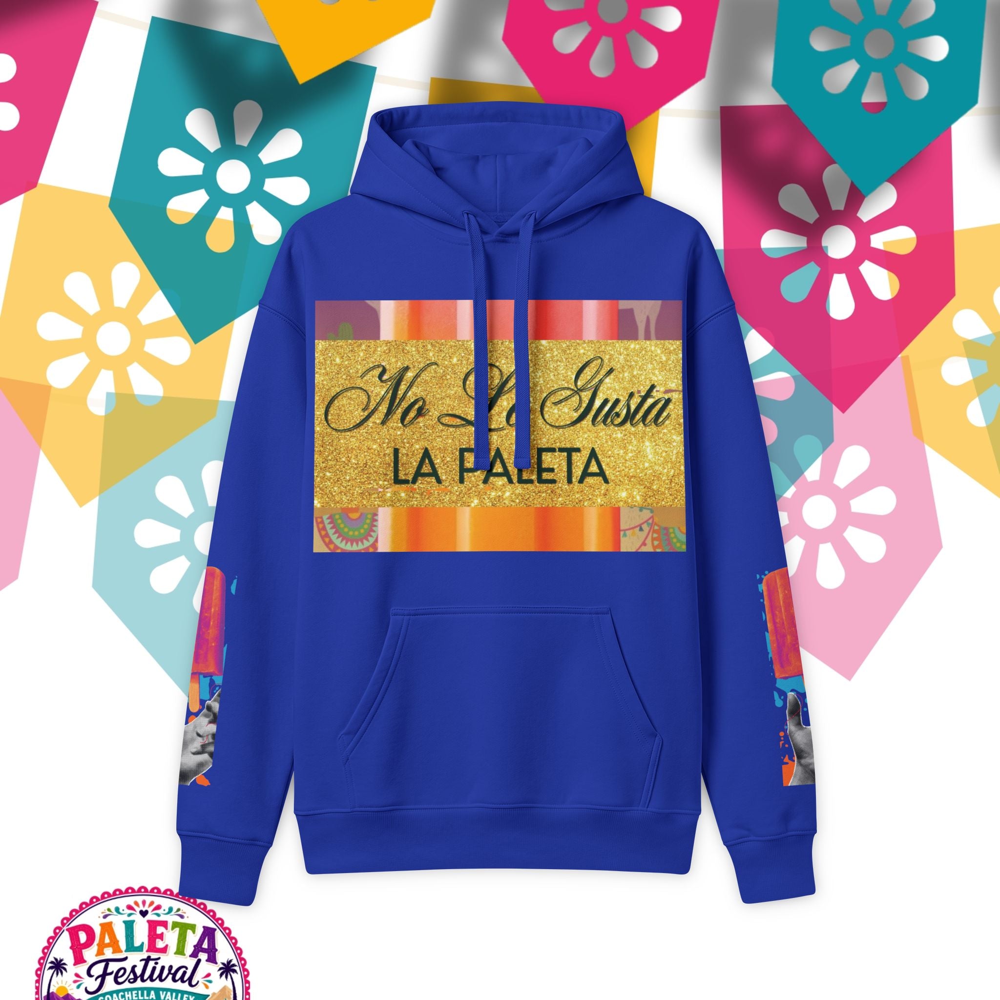 La Paleta Alpaca Hoodie — "No Se Gusta La Paleta" Cream Pullover