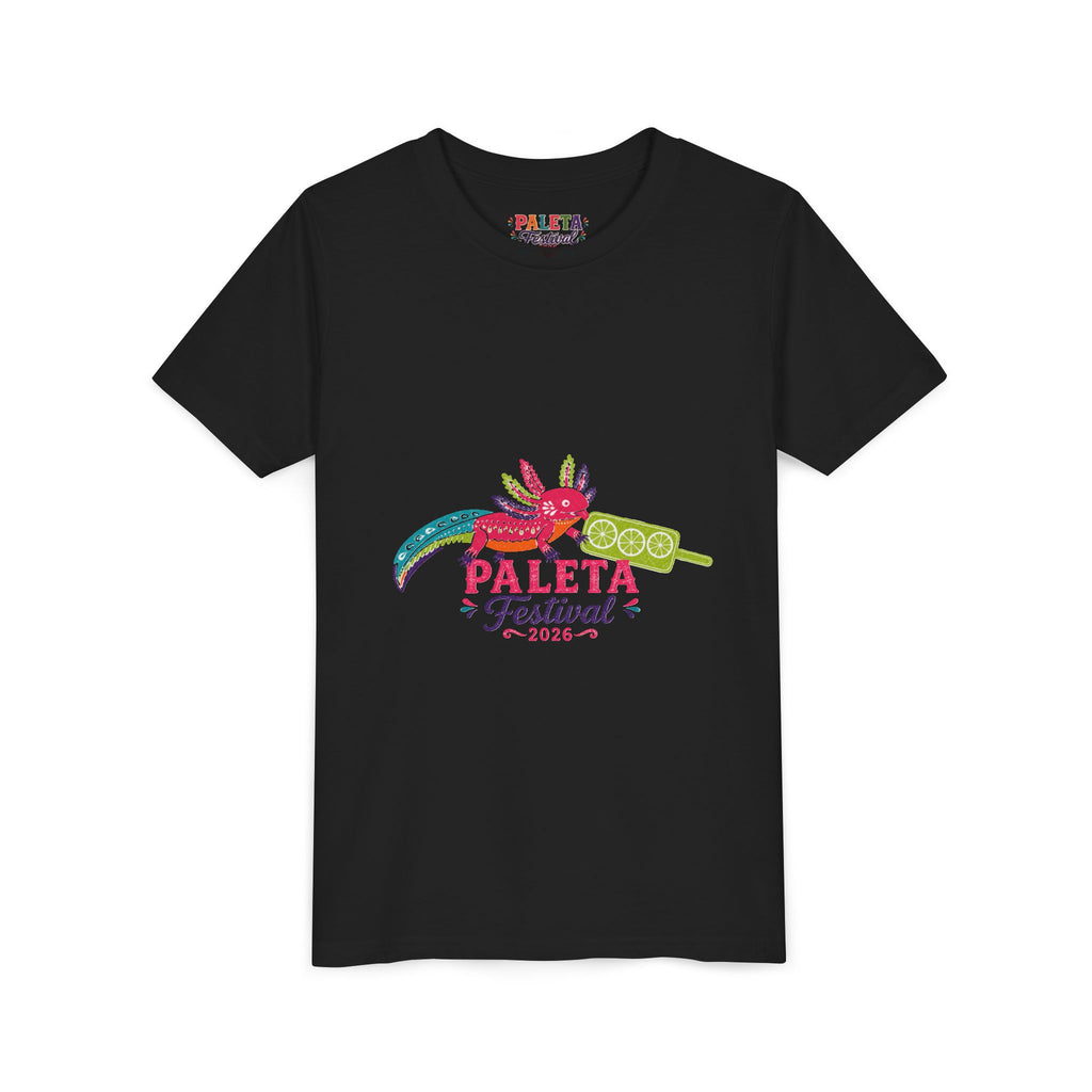 Youth Paleta Festival T‑Shirt — Colorful Mexican Popsicle Graphic Tee