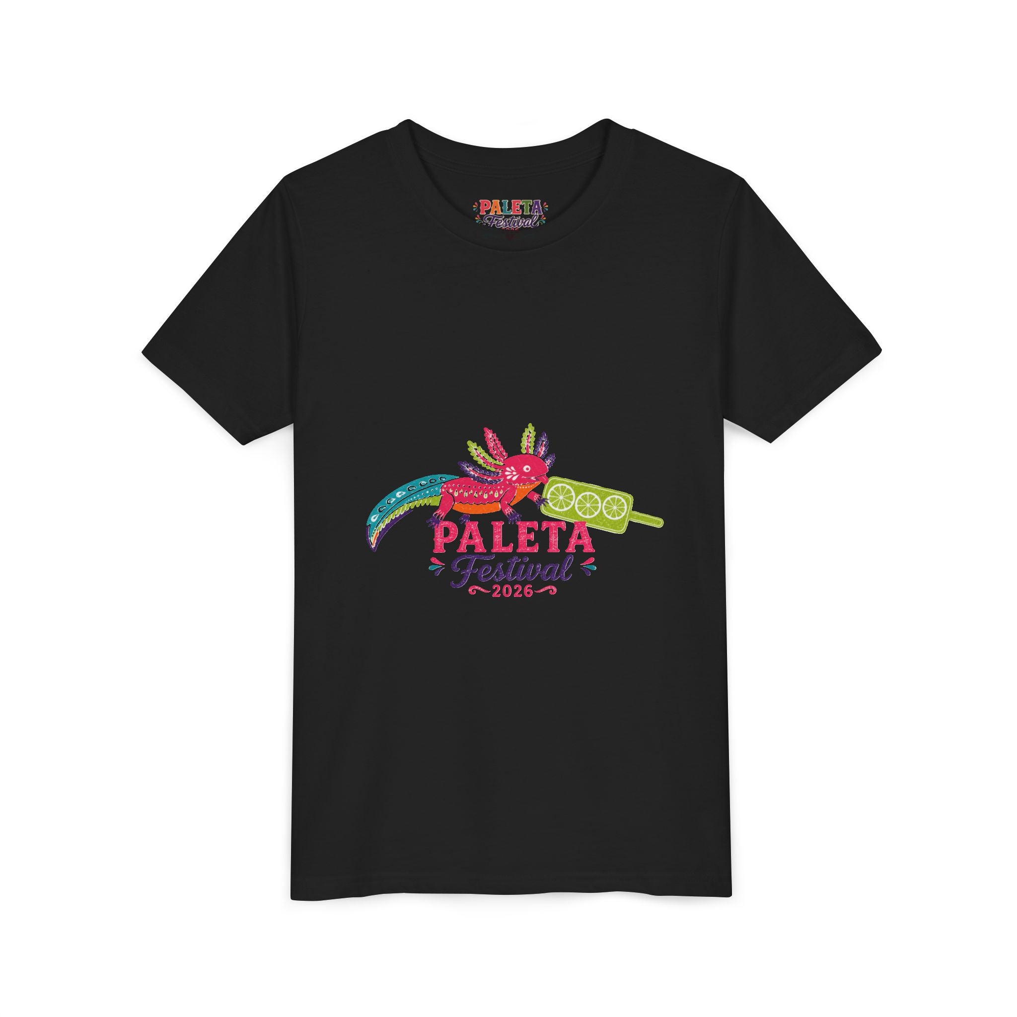 Youth Paleta Festival T‑Shirt — Colorful Mexican Popsicle Graphic Tee