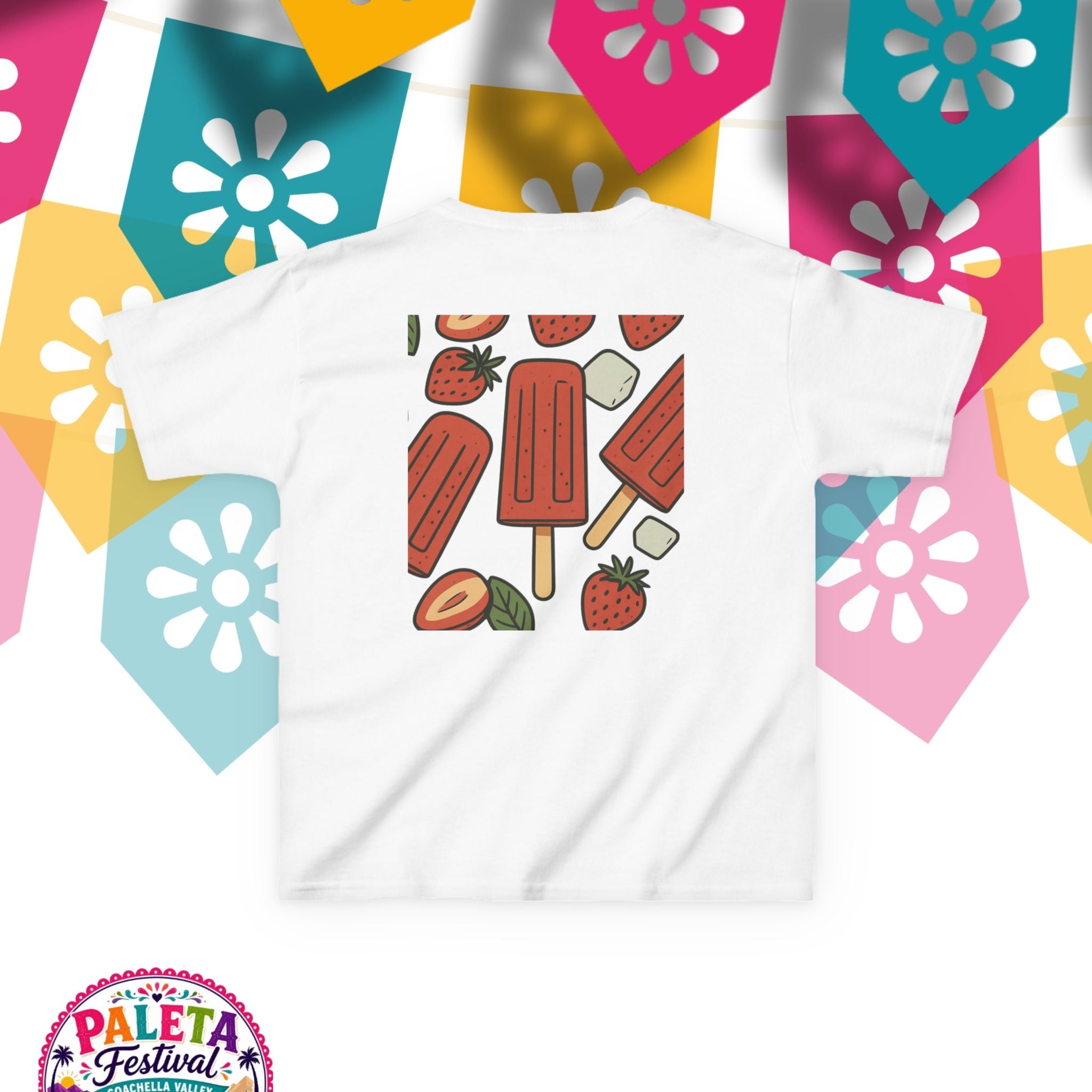 Paleta Festival Kids T-Shirt — "Paleta Festival 2026" Popsicle Tee