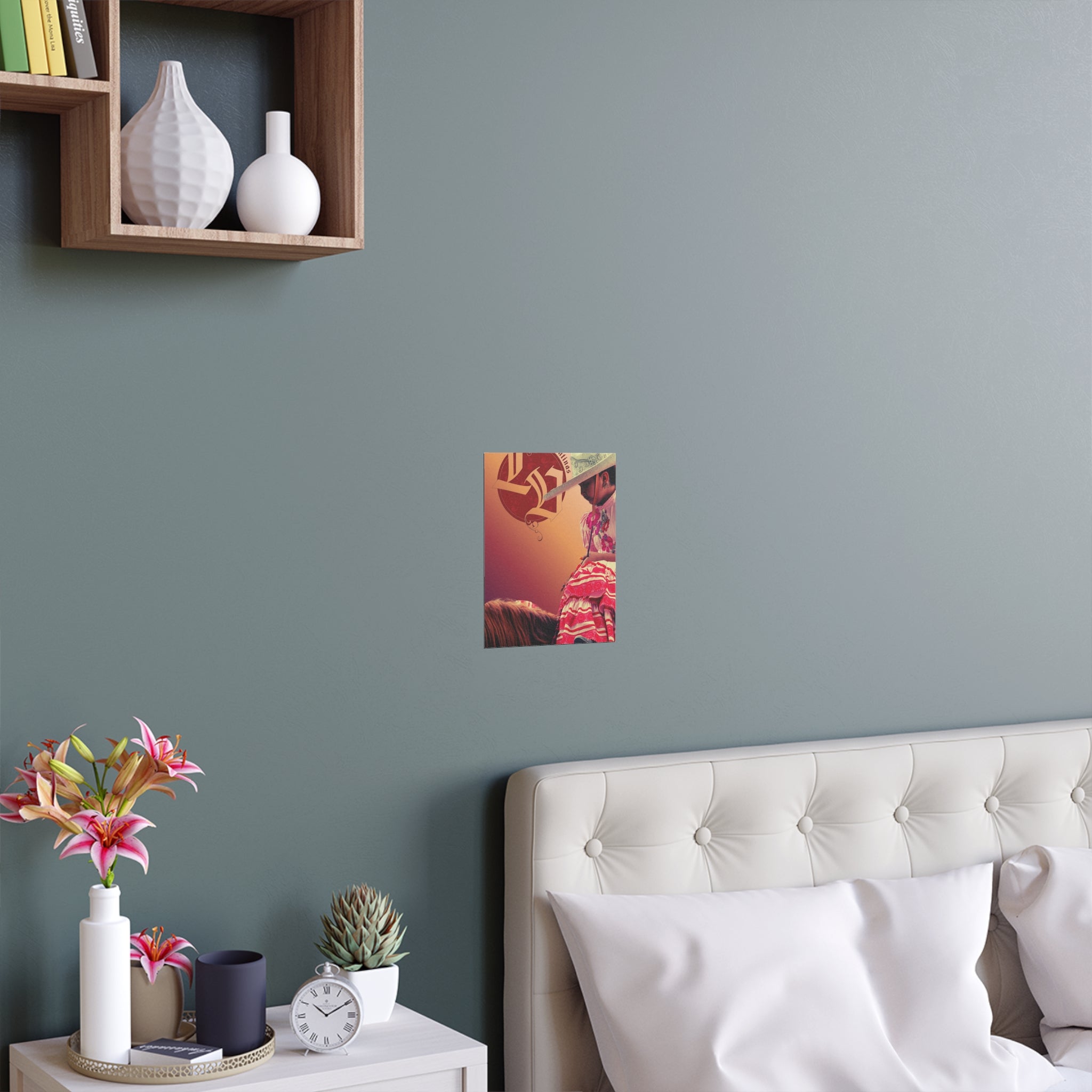 Silk Poster — Mexican Charro Girl Decorative Print (Indoor/Outdoor)
