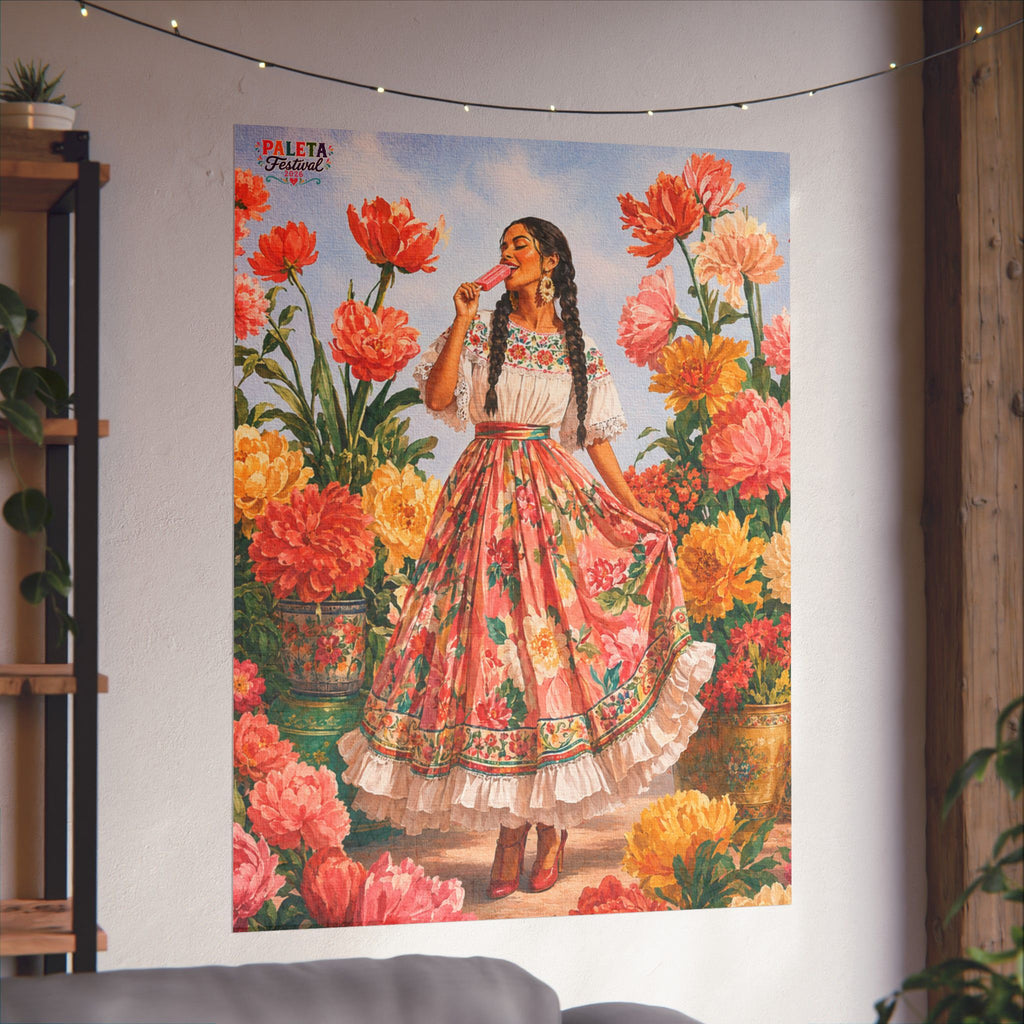 Paleta Señorita Art Print Poster