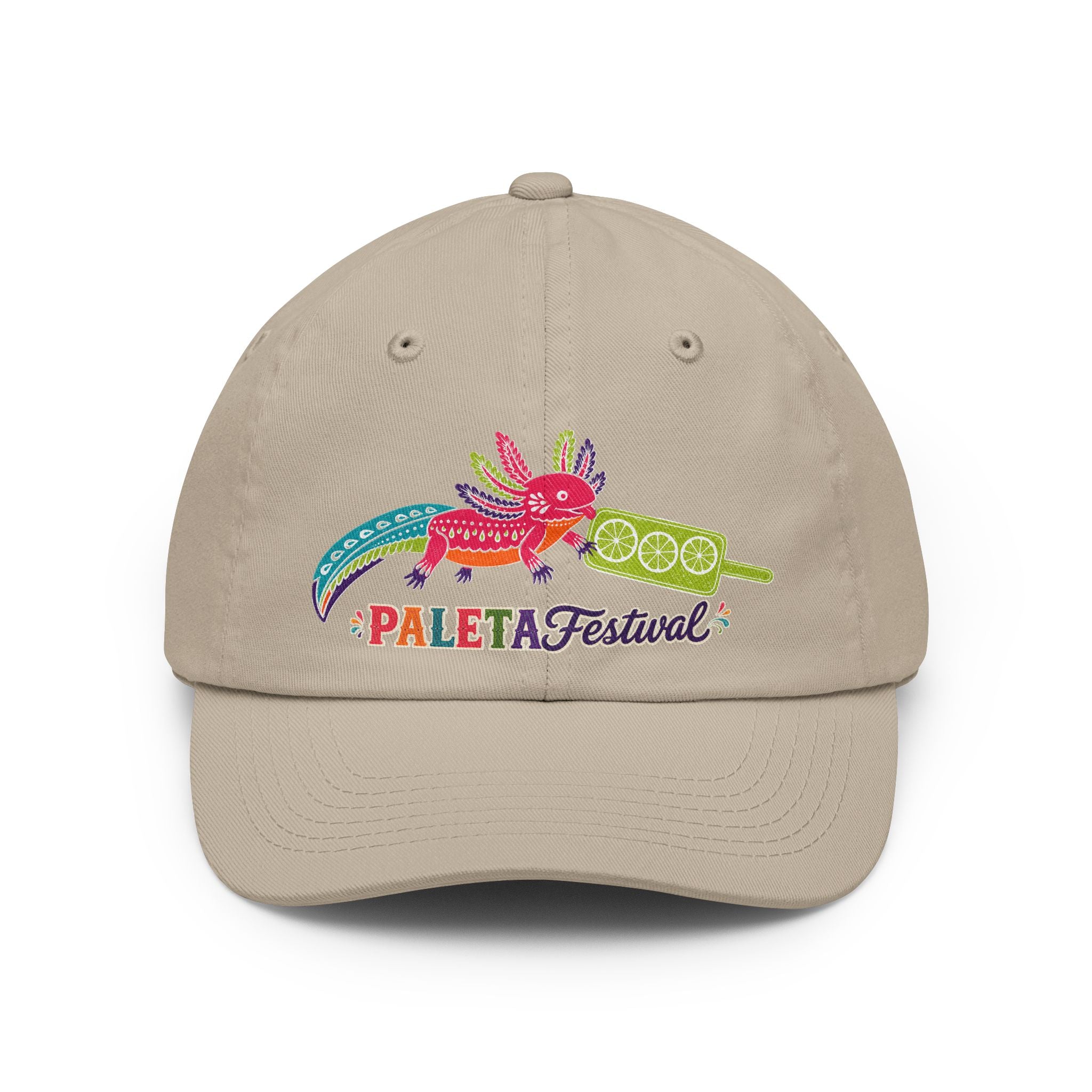 Paleta Festival Dad Hat — Colorful Paleta Popsicle Embroidered Cap