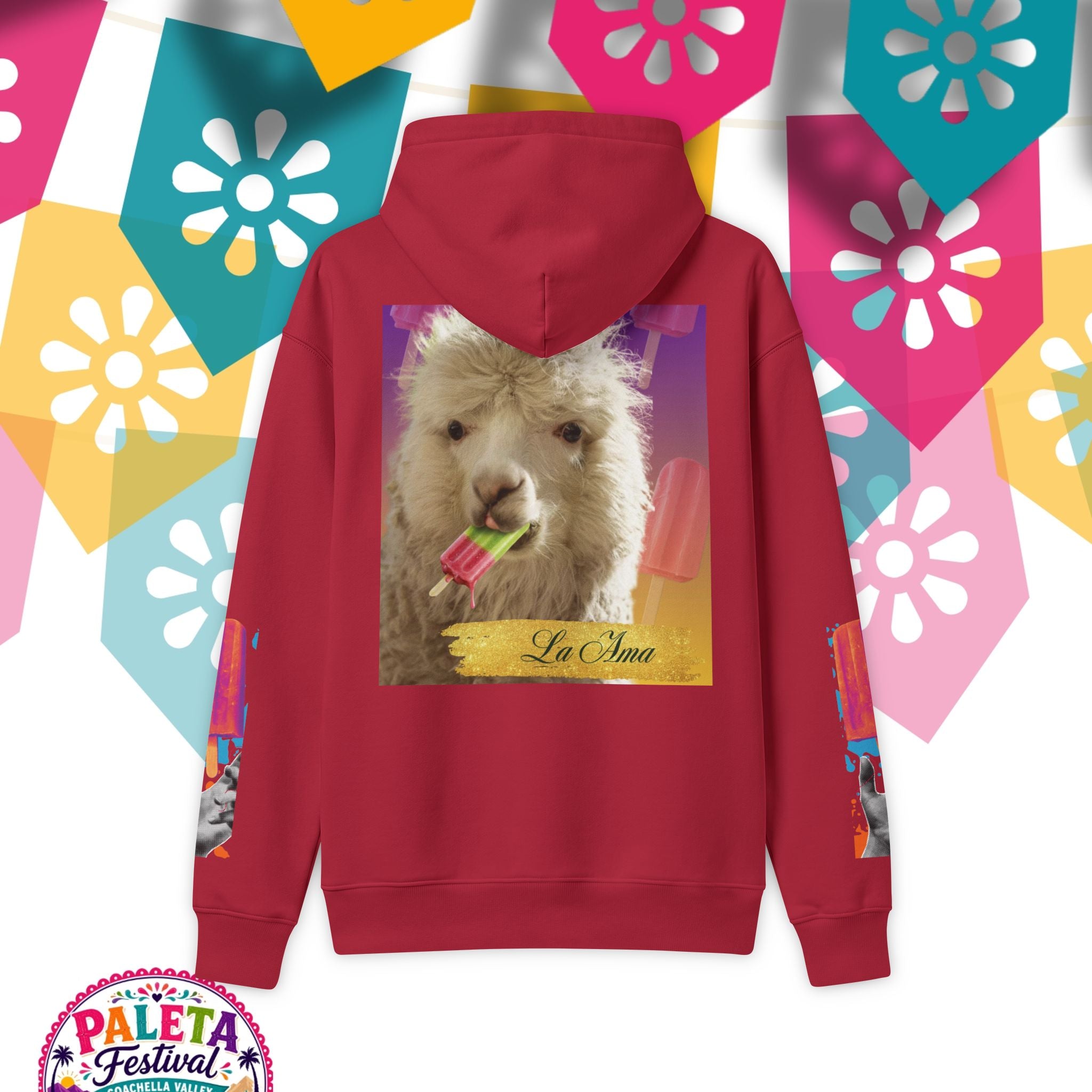 La Paleta Alpaca Hoodie — "No Se Gusta La Paleta" Cream Pullover