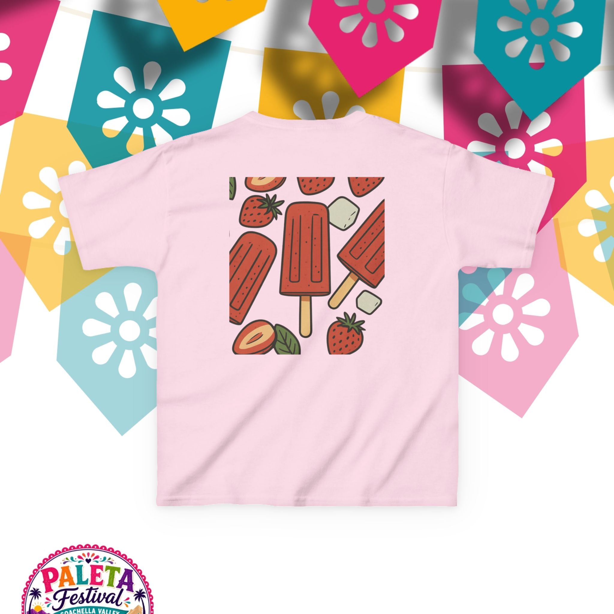 Paleta Festival Kids T-Shirt — "Paleta Festival 2026" Popsicle Tee