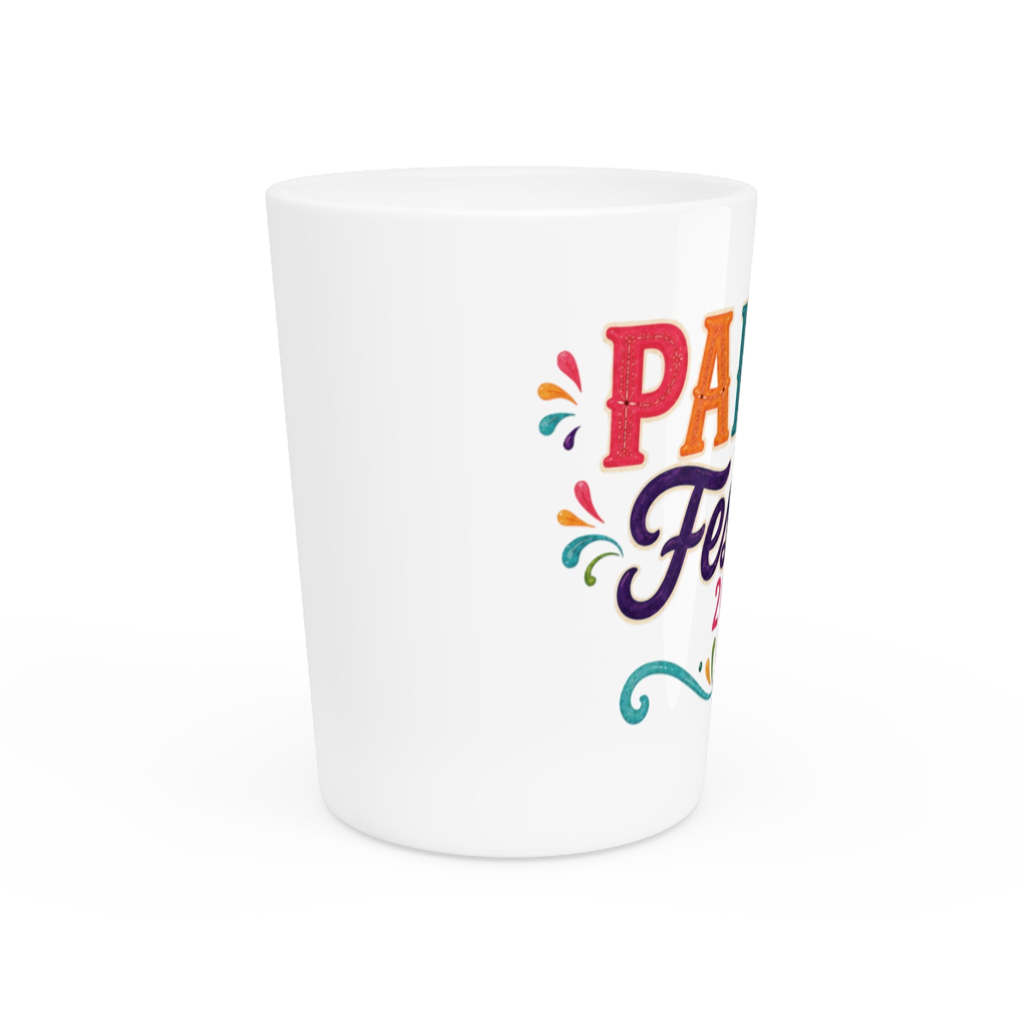 Paleta Festival 2026 Shot Glass Souvenir
