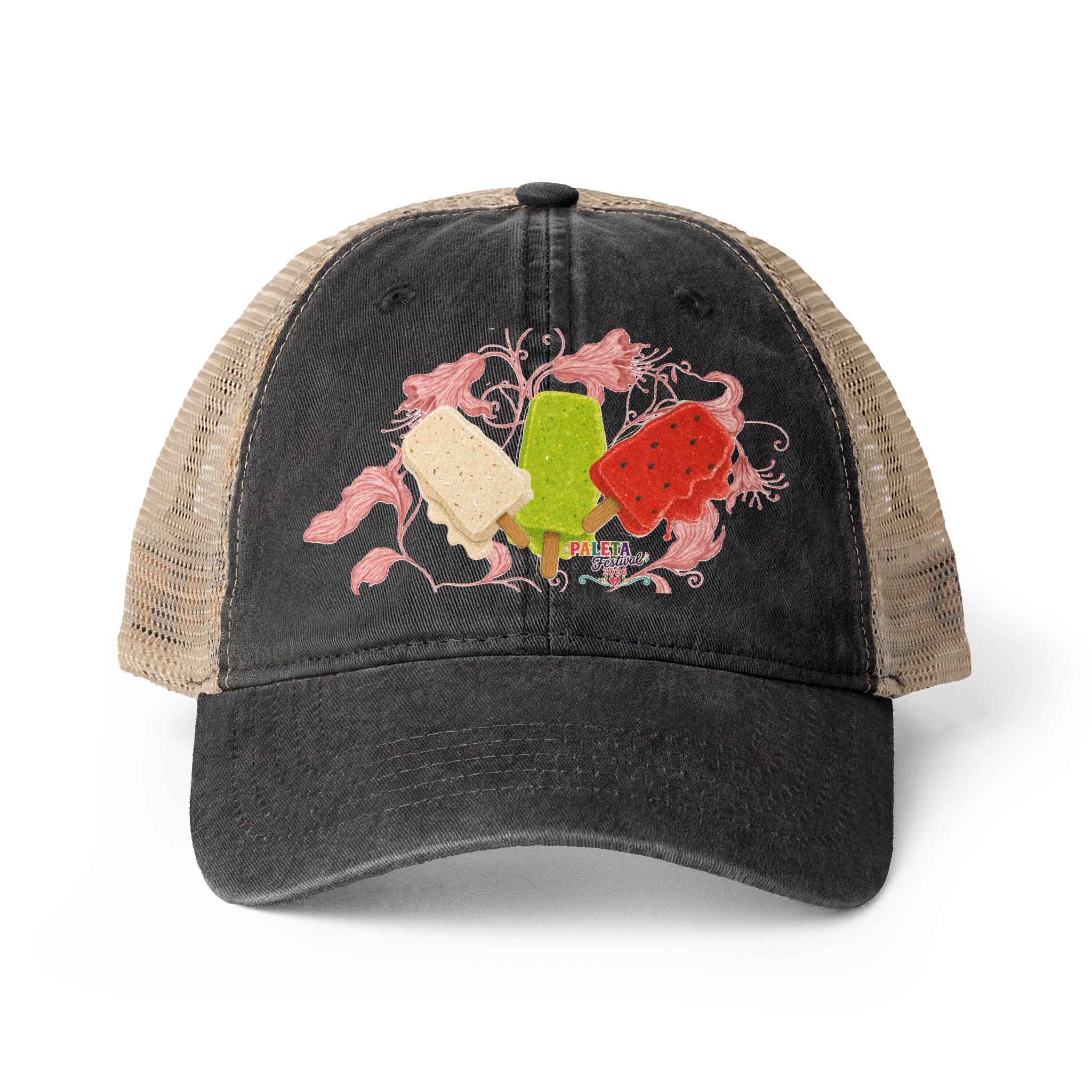Women's Washed Mesh-Back Cap