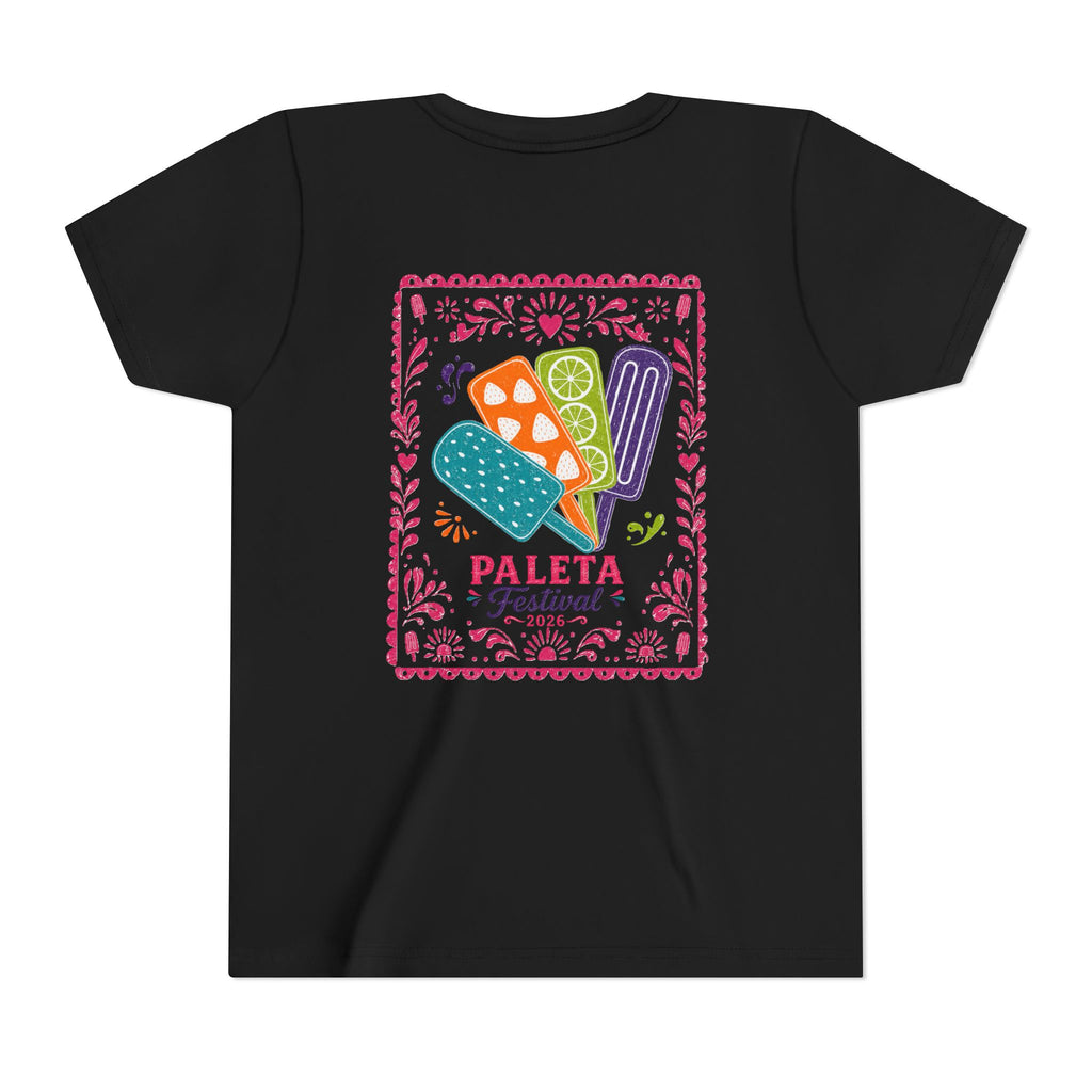 Youth Paleta Festival T‑Shirt — Colorful Mexican Popsicle Graphic Tee