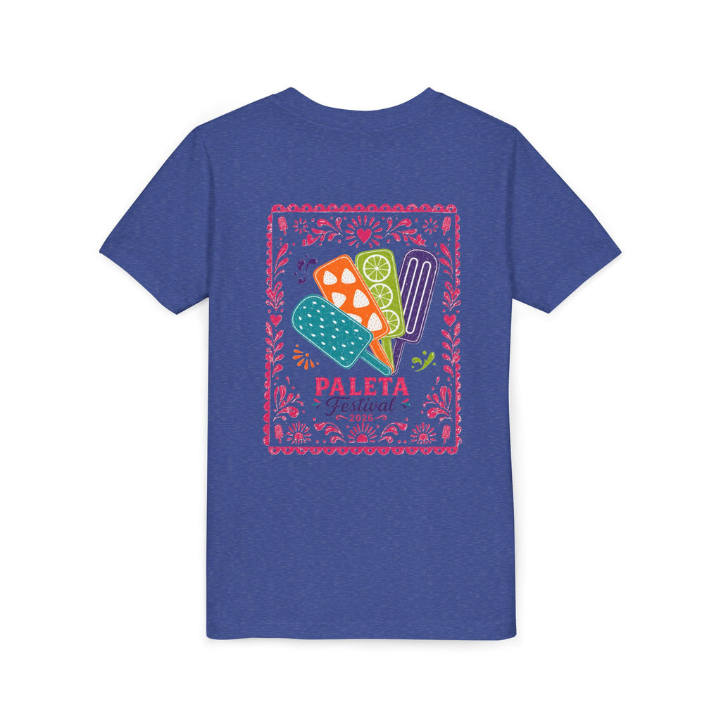 Youth Paleta Festival T‑Shirt — Colorful Mexican Popsicle Graphic Tee