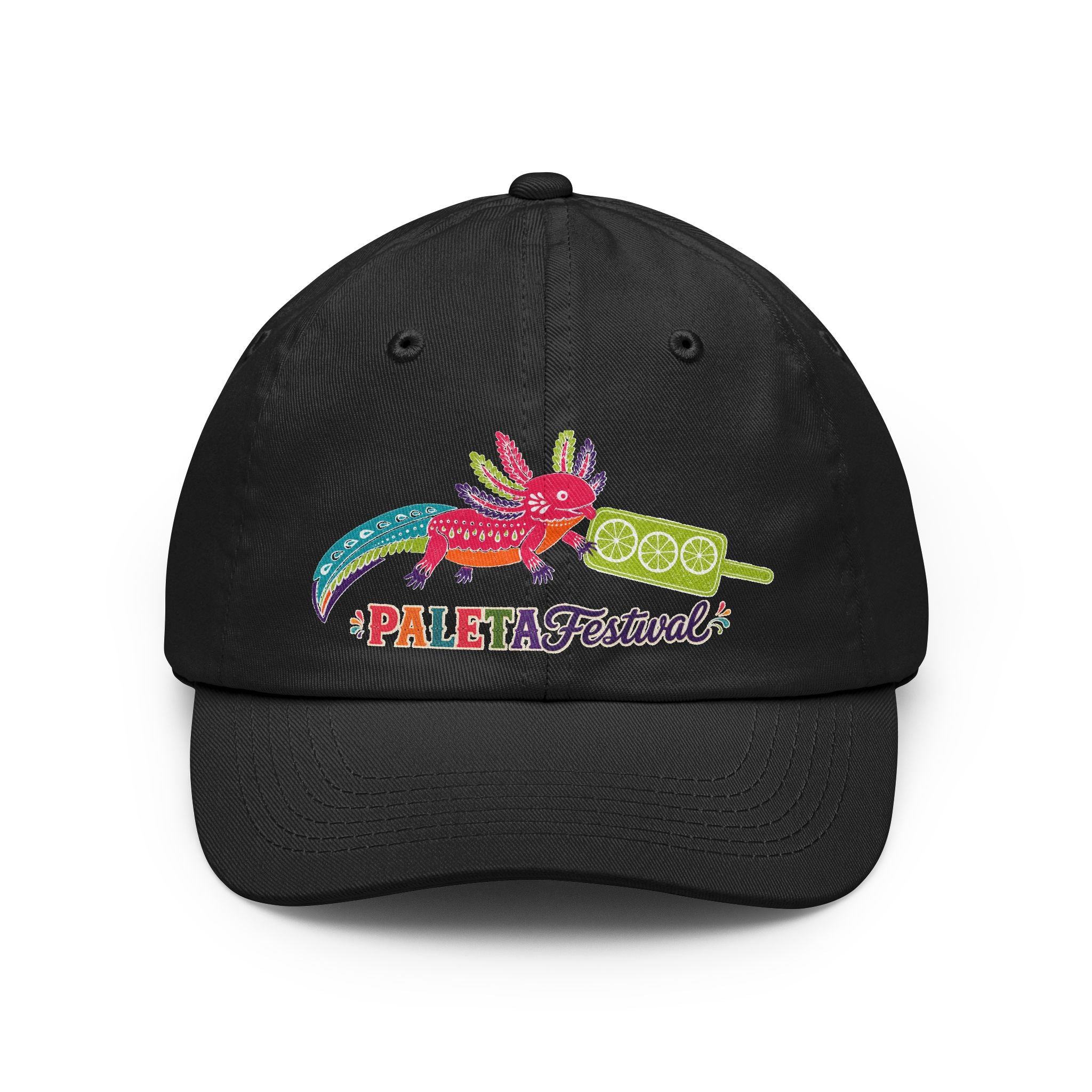 Paleta Festival Dad Hat — Colorful Paleta Popsicle Embroidered Cap