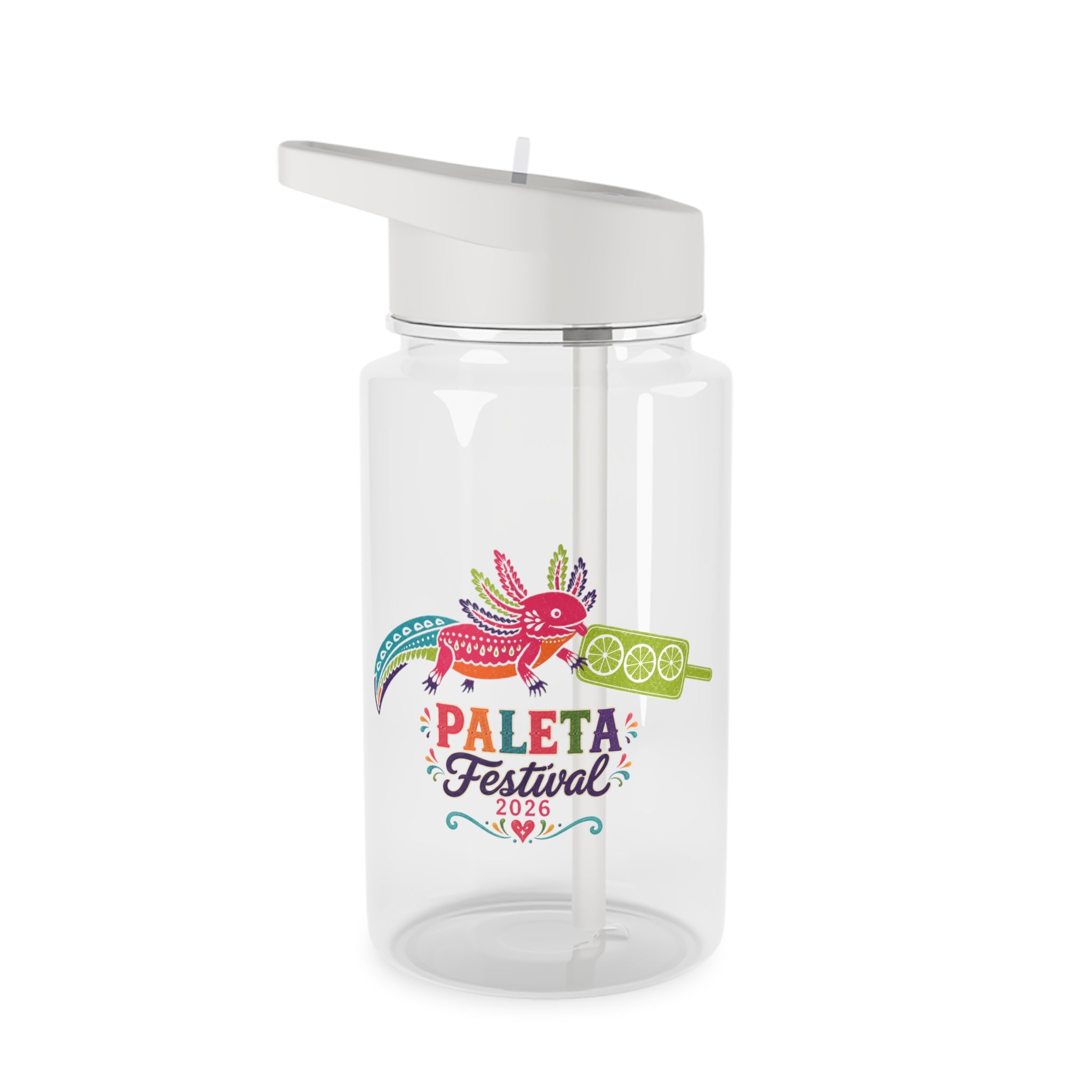 Paleta Festival 2026 Tritan Water Bottle — Colorful Summer Popsicle Design