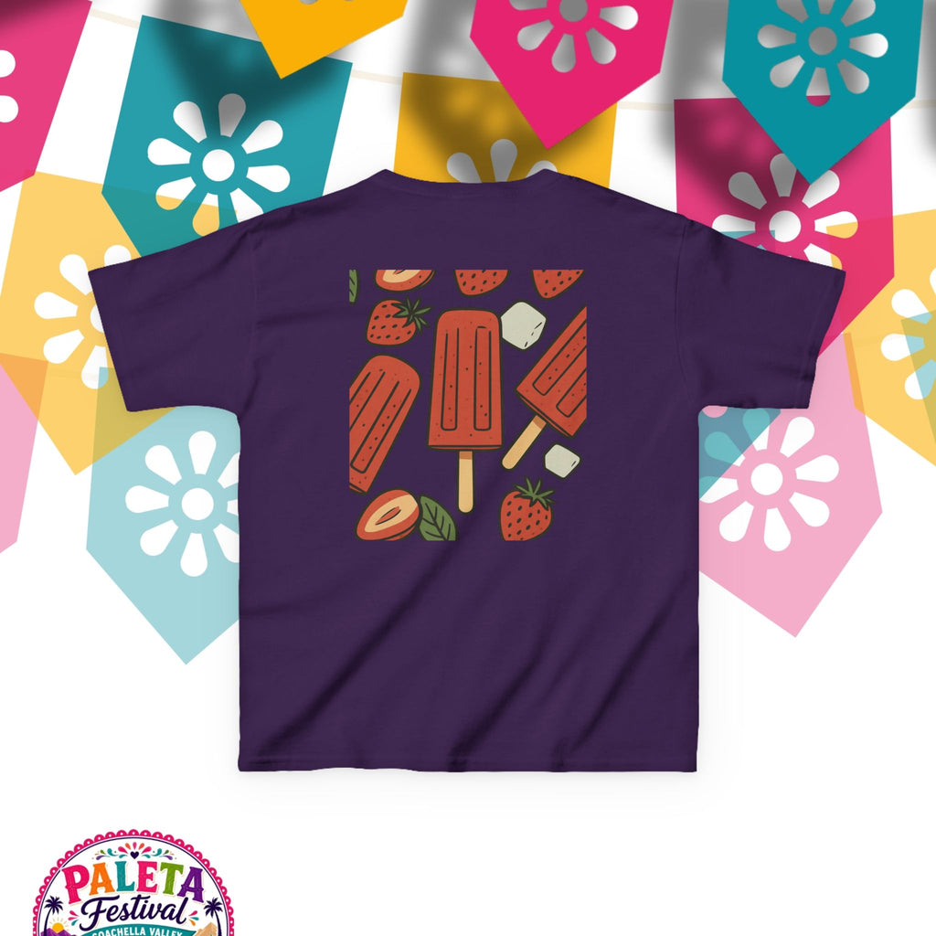 Paleta Festival Kids T-Shirt — "Paleta Festival 2026" Popsicle Tee