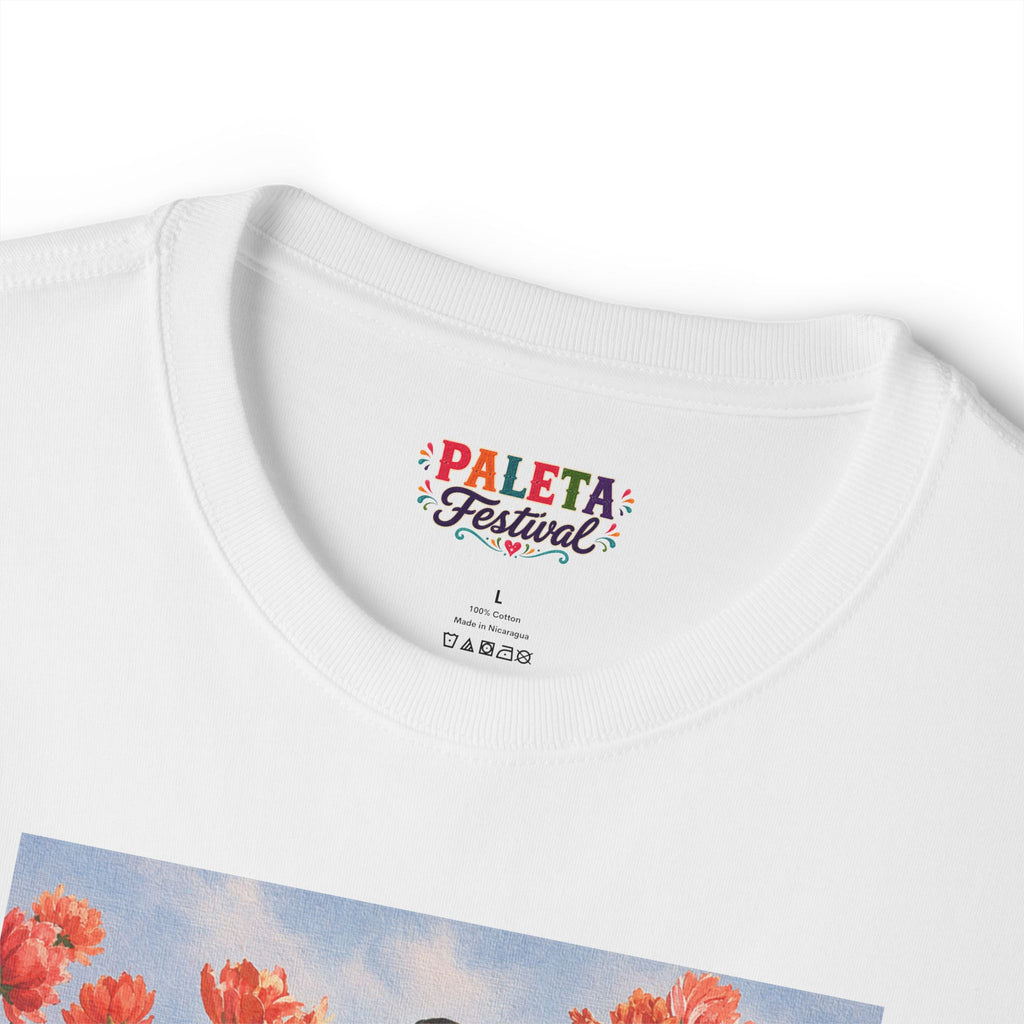 Floral Fiesta Tee — Mexican Folk Dress Graphic T-Shirt