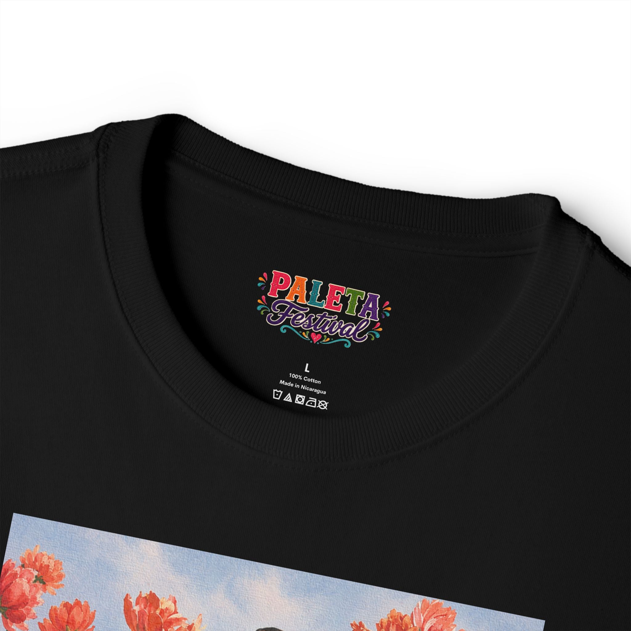 Floral Fiesta Tee — Mexican Folk Dress Graphic T-Shirt
