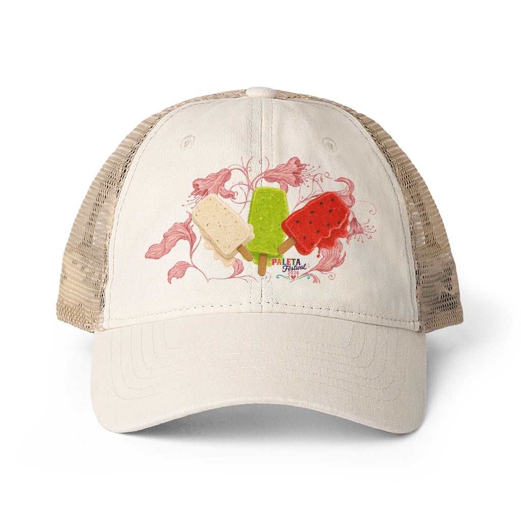 Women's Washed Mesh-Back Cap