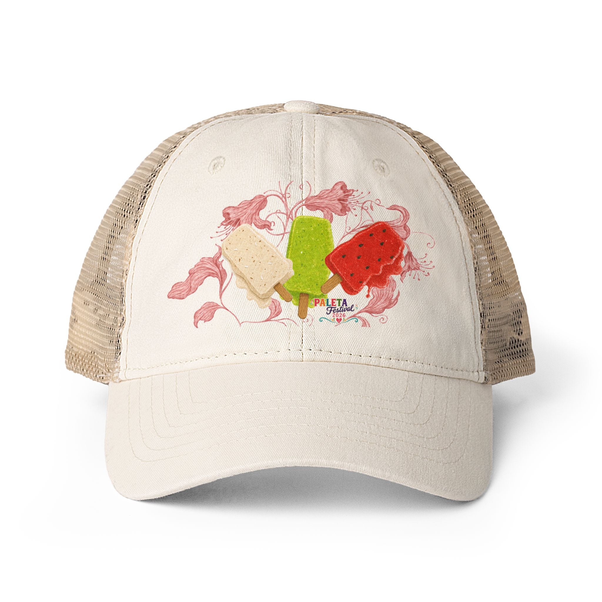 Women's Washed Mesh-Back Cap
