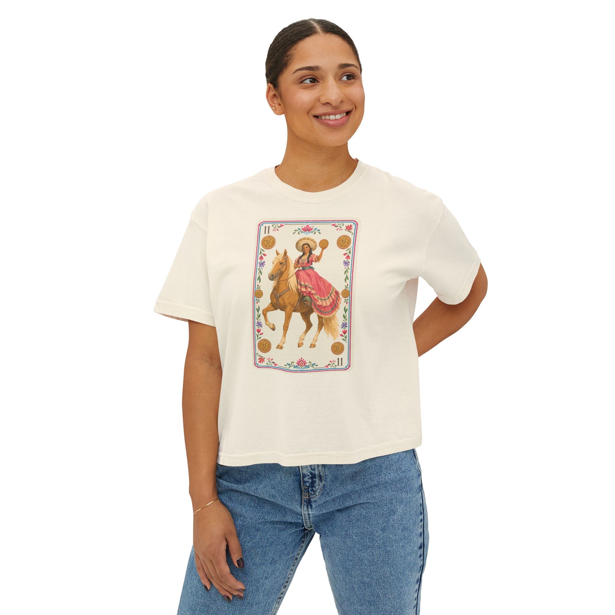 Caballo de Oros Boxy Tee