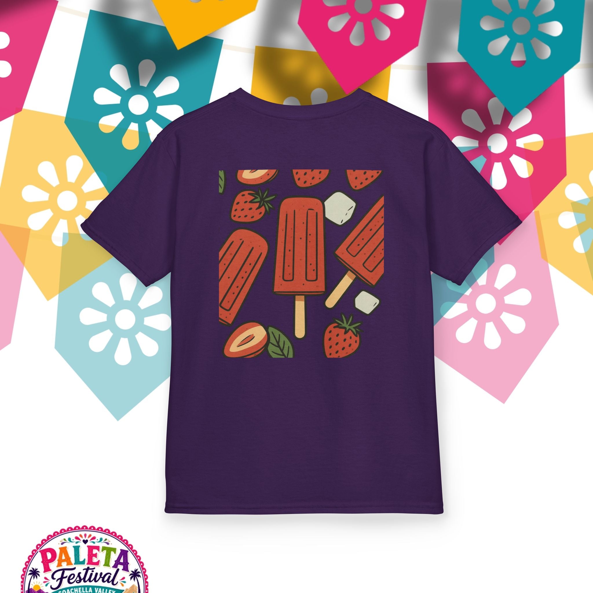 Paleta Festival Kids T-Shirt — "Paleta Festival 2026" Popsicle Tee