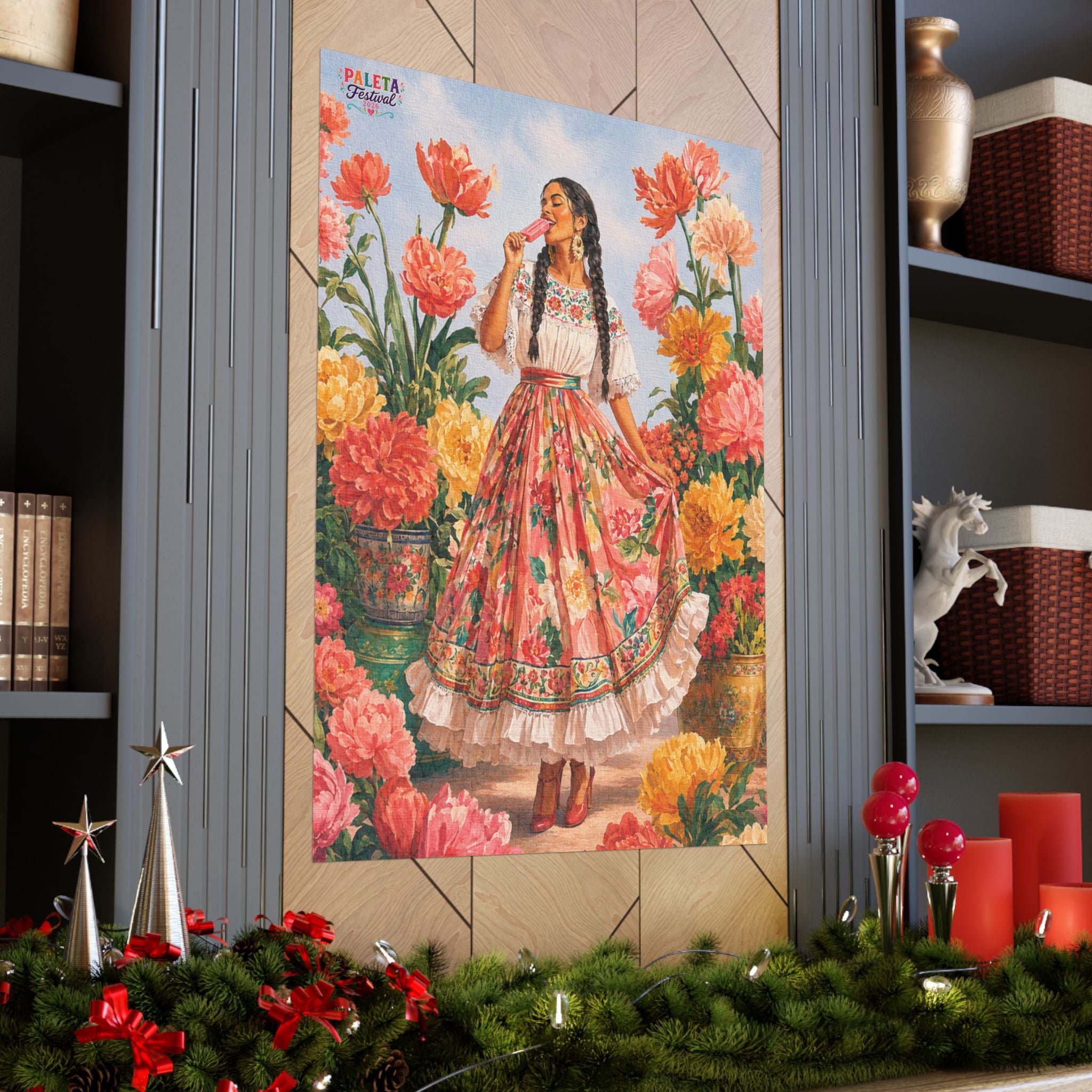 Paleta Señorita Art Print Poster
