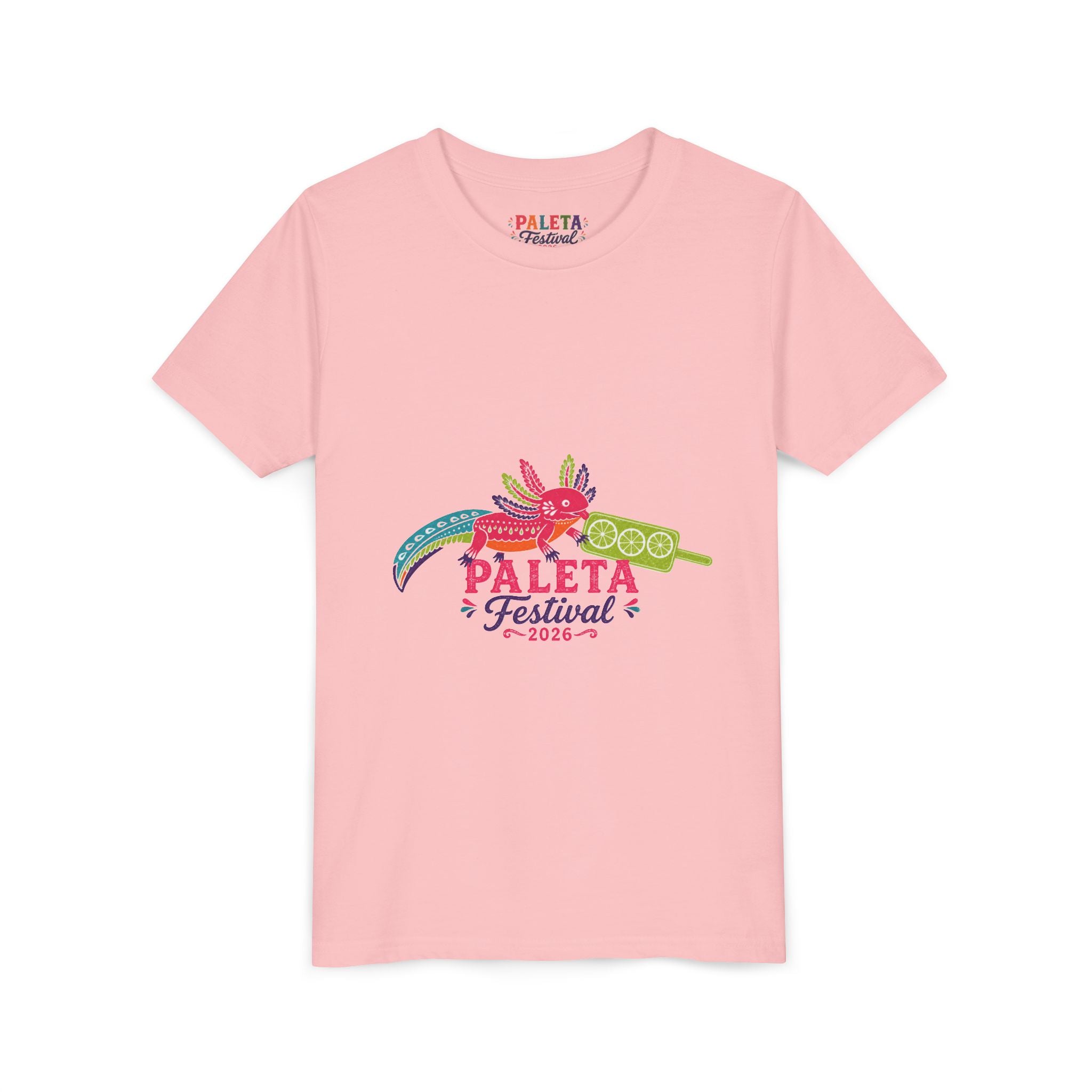 Youth Paleta Festival T‑Shirt — Colorful Mexican Popsicle Graphic Tee
