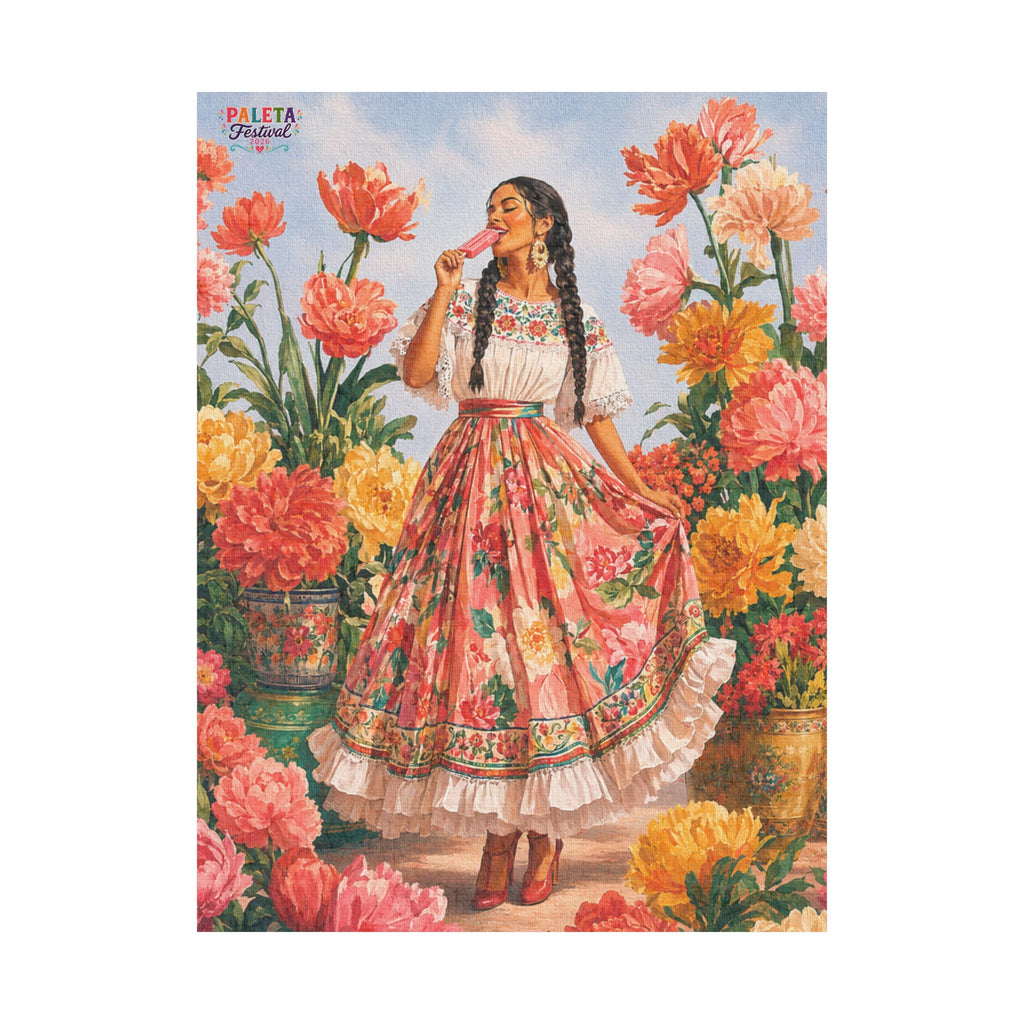 Paleta Señorita Art Print Poster