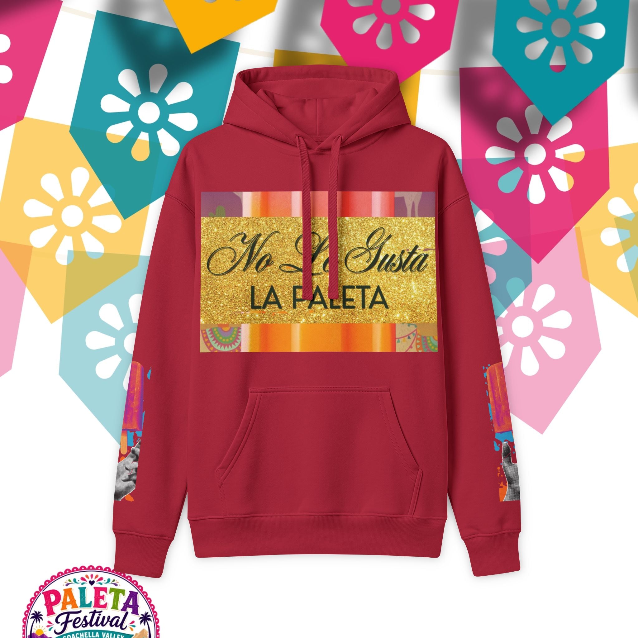 La Paleta Alpaca Hoodie — "No Se Gusta La Paleta" Cream Pullover