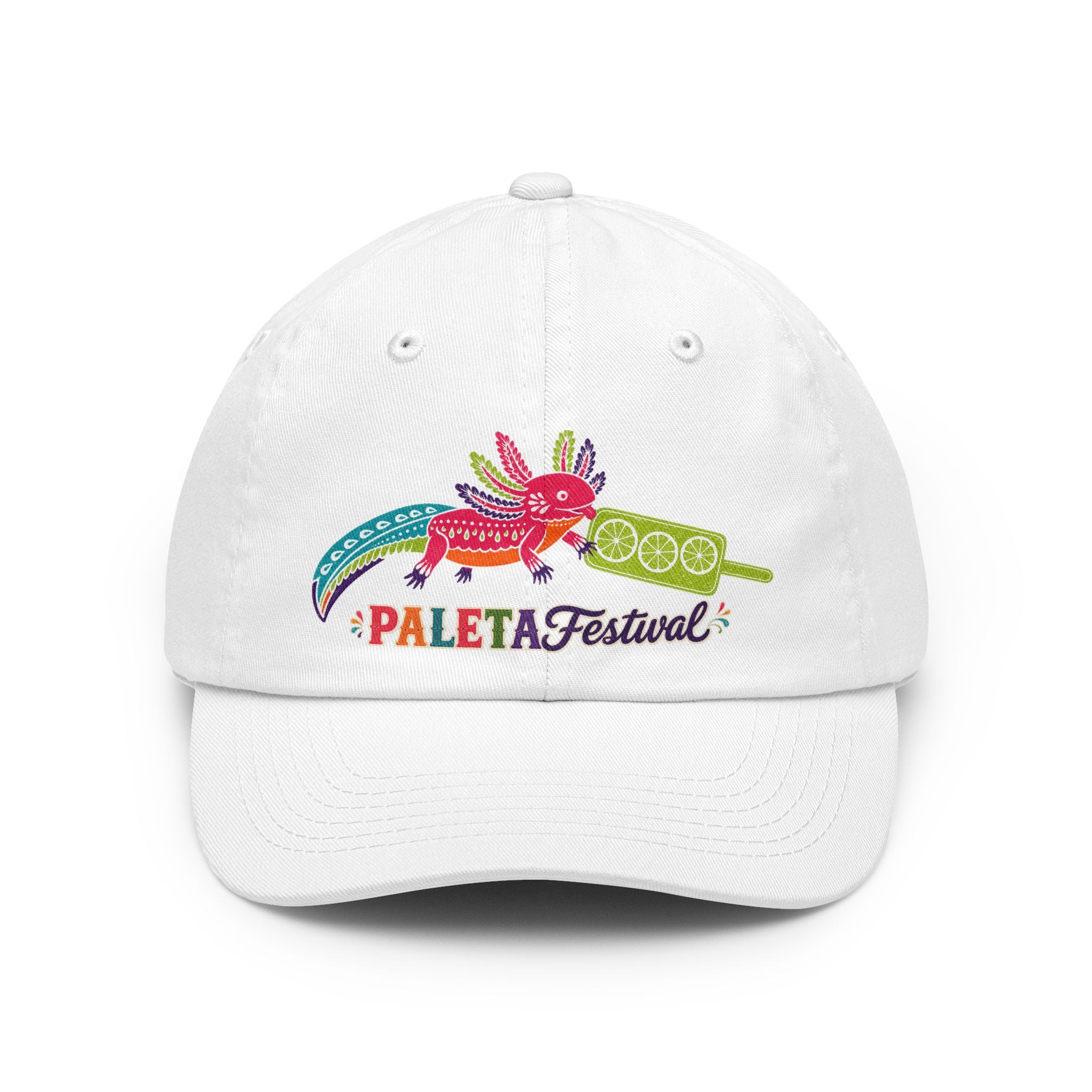 Paleta Festival Dad Hat — Colorful Paleta Popsicle Embroidered Cap