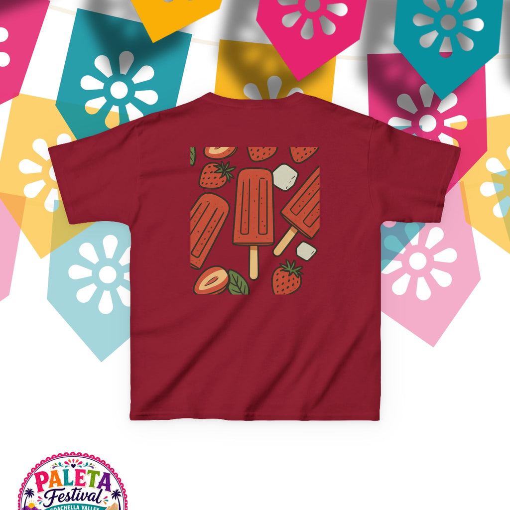 Paleta Festival Kids T-Shirt — "Paleta Festival 2026" Popsicle Tee