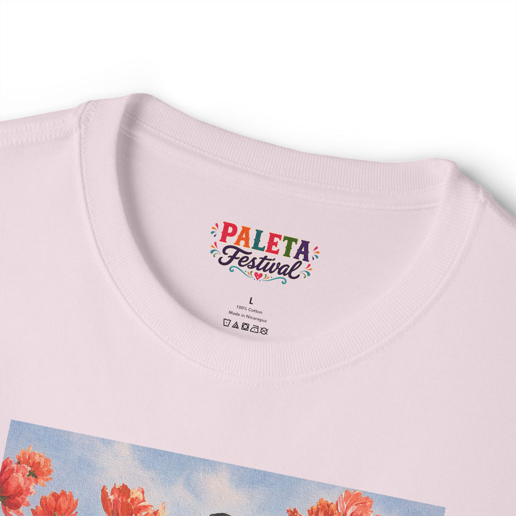 Floral Fiesta Tee — Mexican Folk Dress Graphic T-Shirt