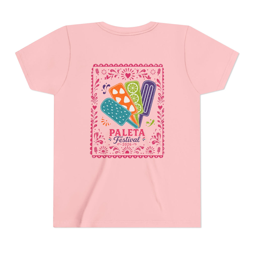 Youth Paleta Festival T‑Shirt — Colorful Mexican Popsicle Graphic Tee