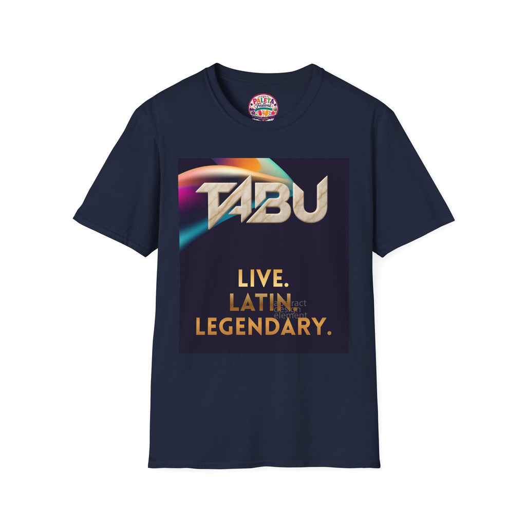 Tabu Logo T-Shirt — Live Latin Legendary Vintage Band Tee