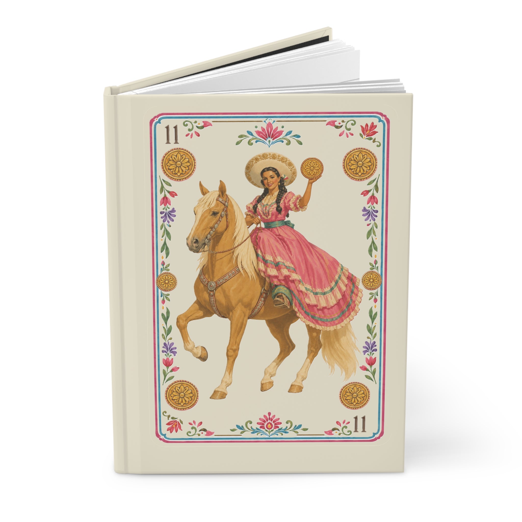 Mexican Baraja–Inspired Collection Hardcover Journal