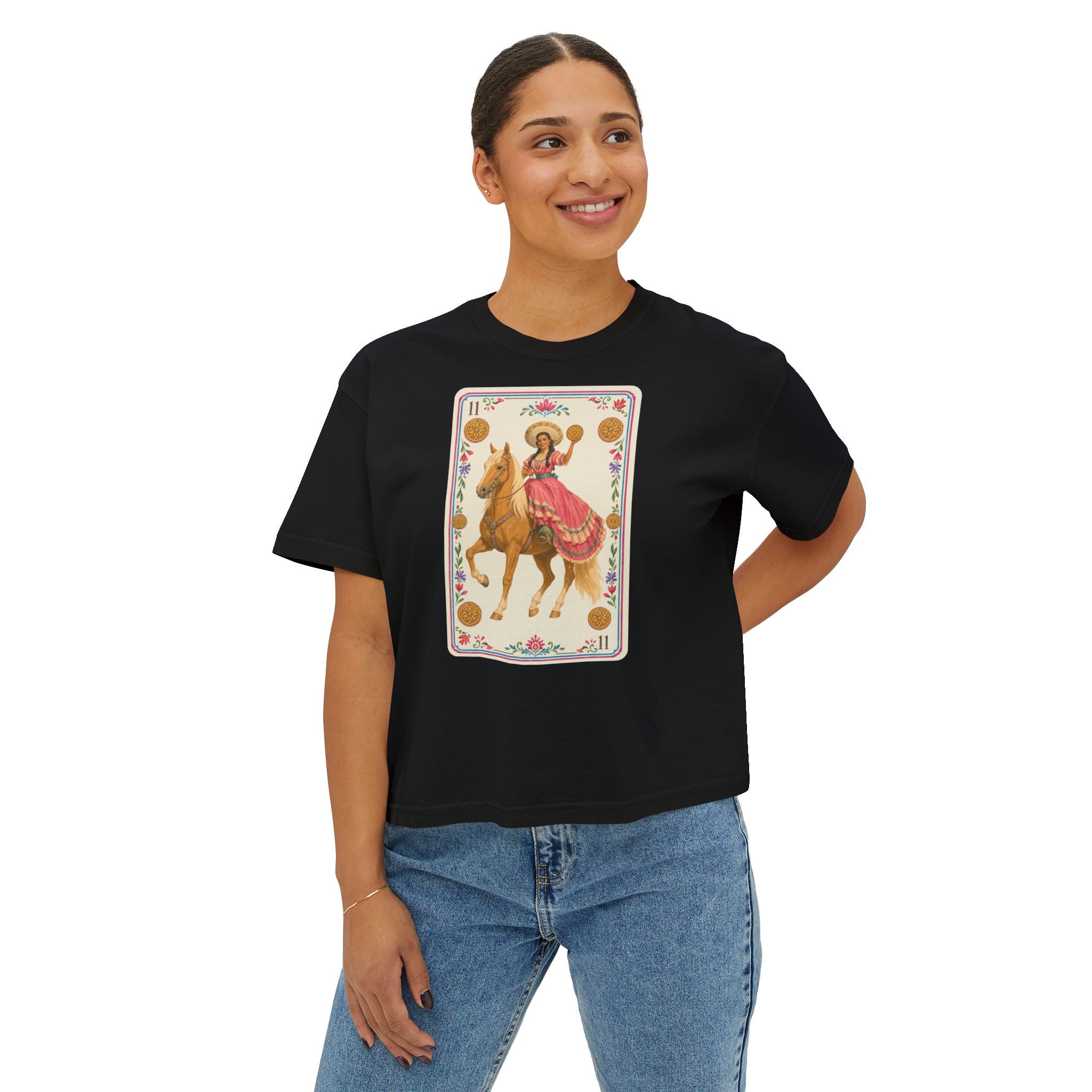 Caballo de Oros Boxy Tee