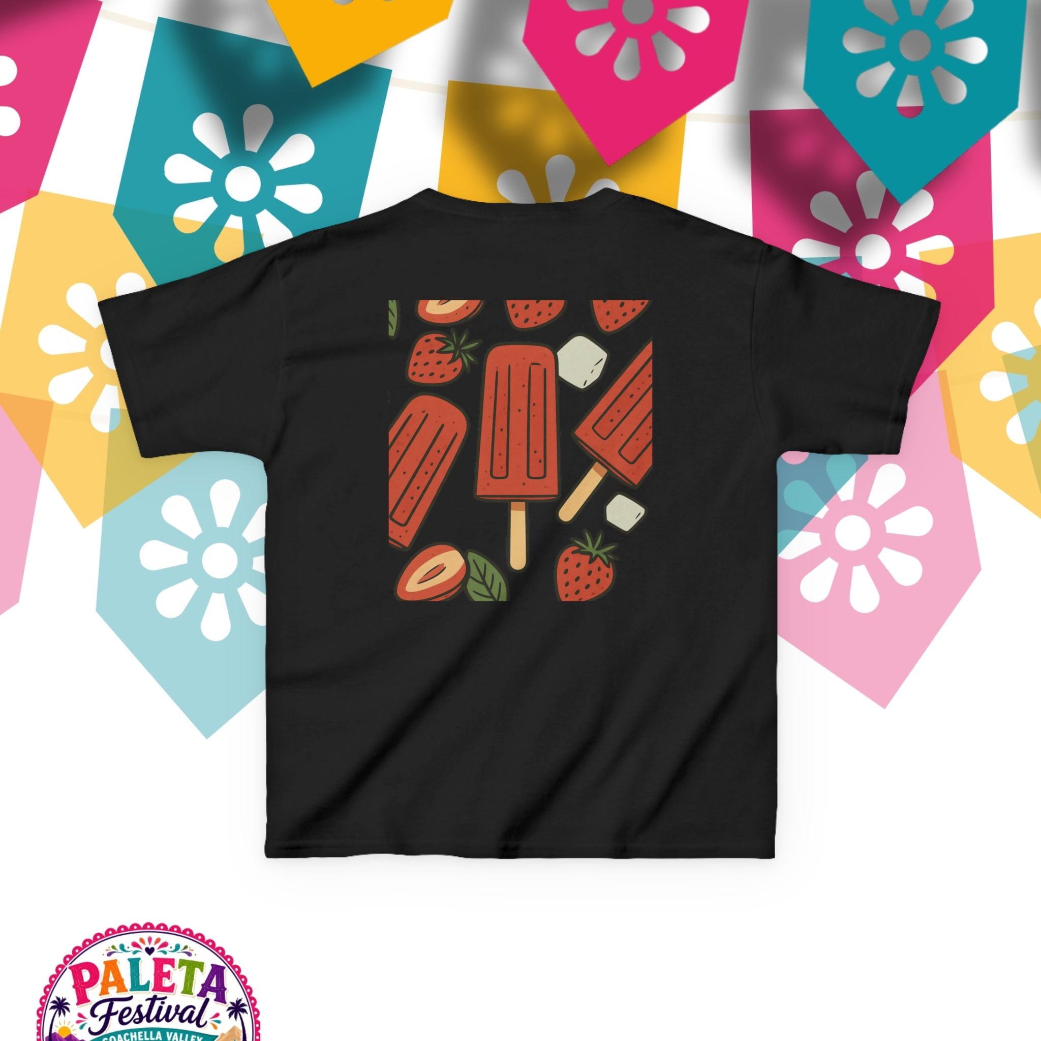 Paleta Festival Kids T-Shirt — "Paleta Festival 2026" Popsicle Tee