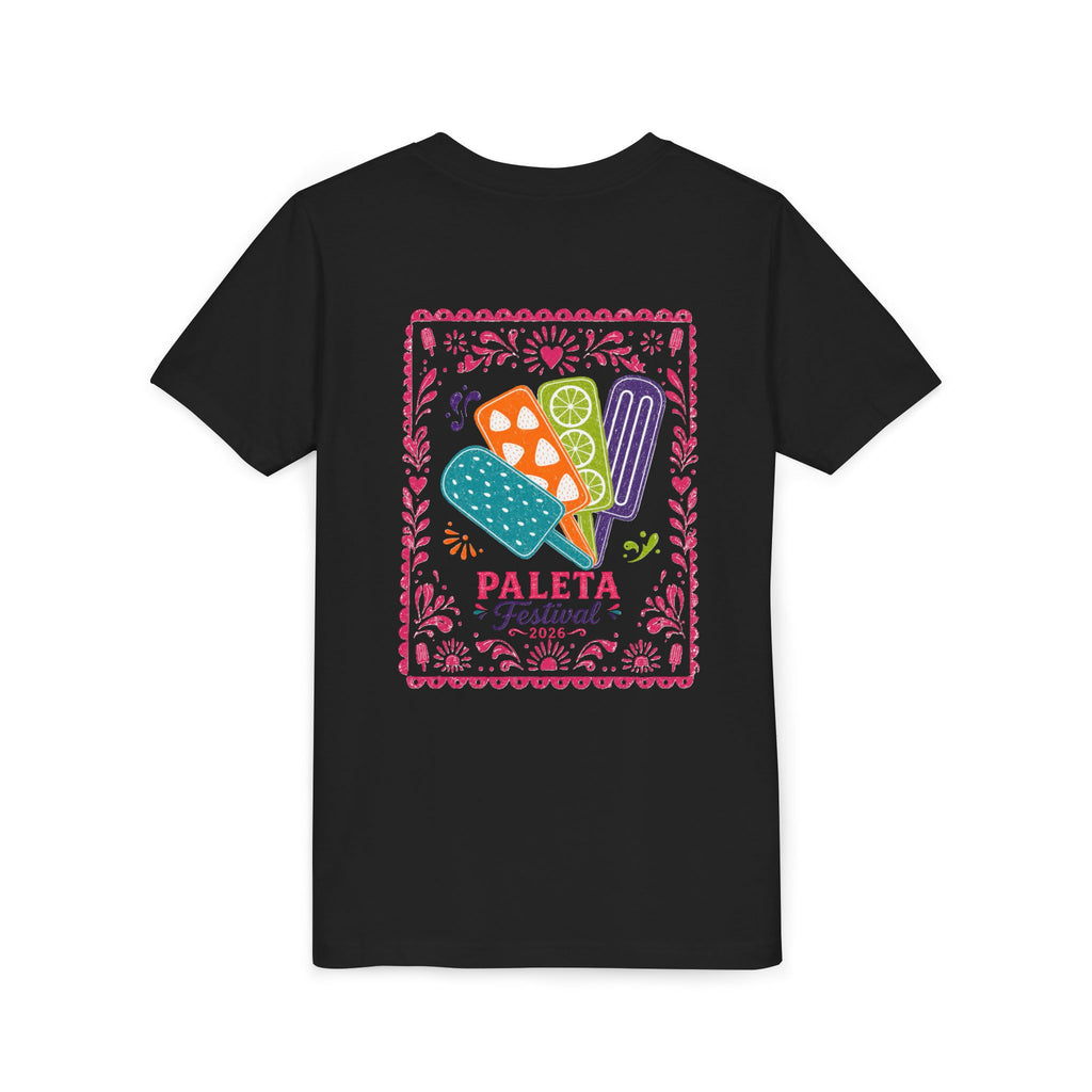 Youth Paleta Festival T‑Shirt — Colorful Mexican Popsicle Graphic Tee