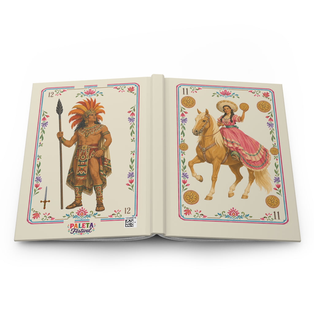 Mexican Baraja–Inspired Collection Hardcover Journal