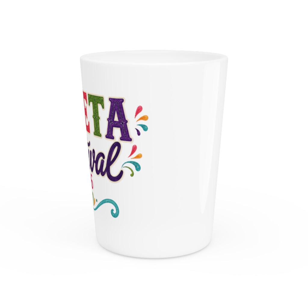Paleta Festival 2026 Shot Glass Souvenir