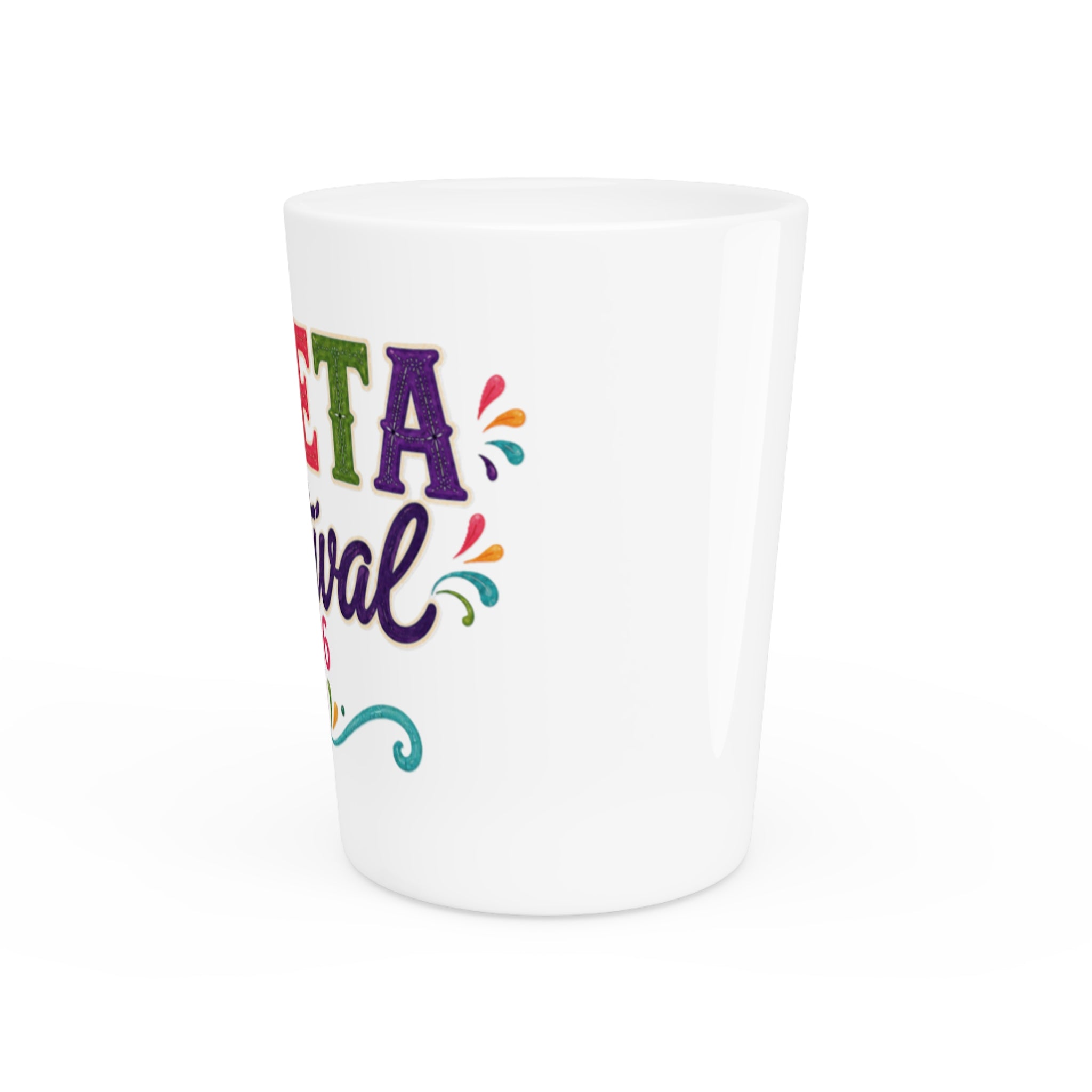 Paleta Festival 2026 Shot Glass Souvenir