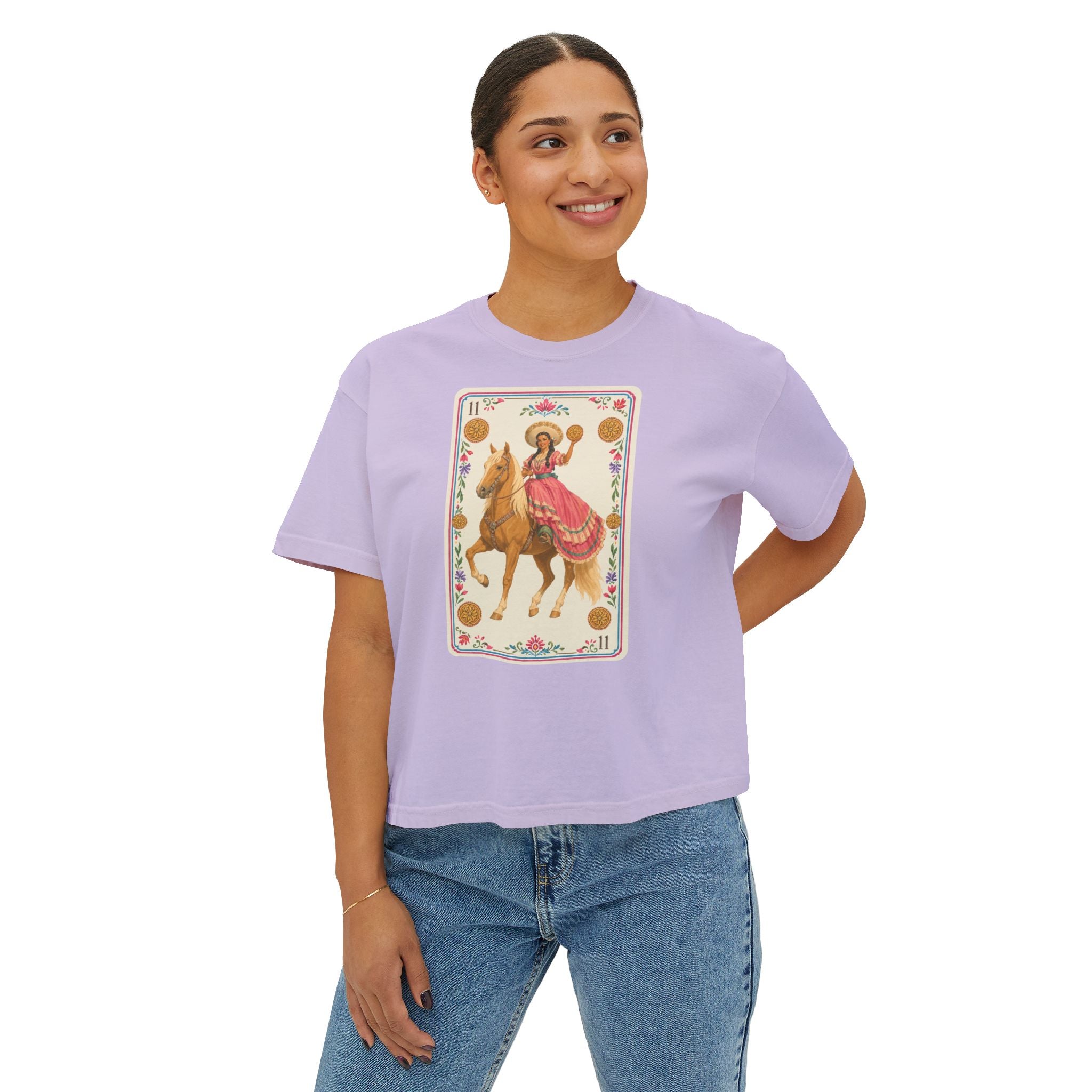 Caballo de Oros Boxy Tee