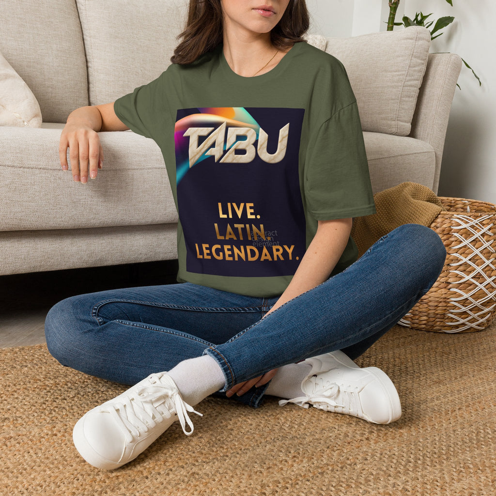 Tabu Logo T-Shirt — Live Latin Legendary Vintage Band Tee