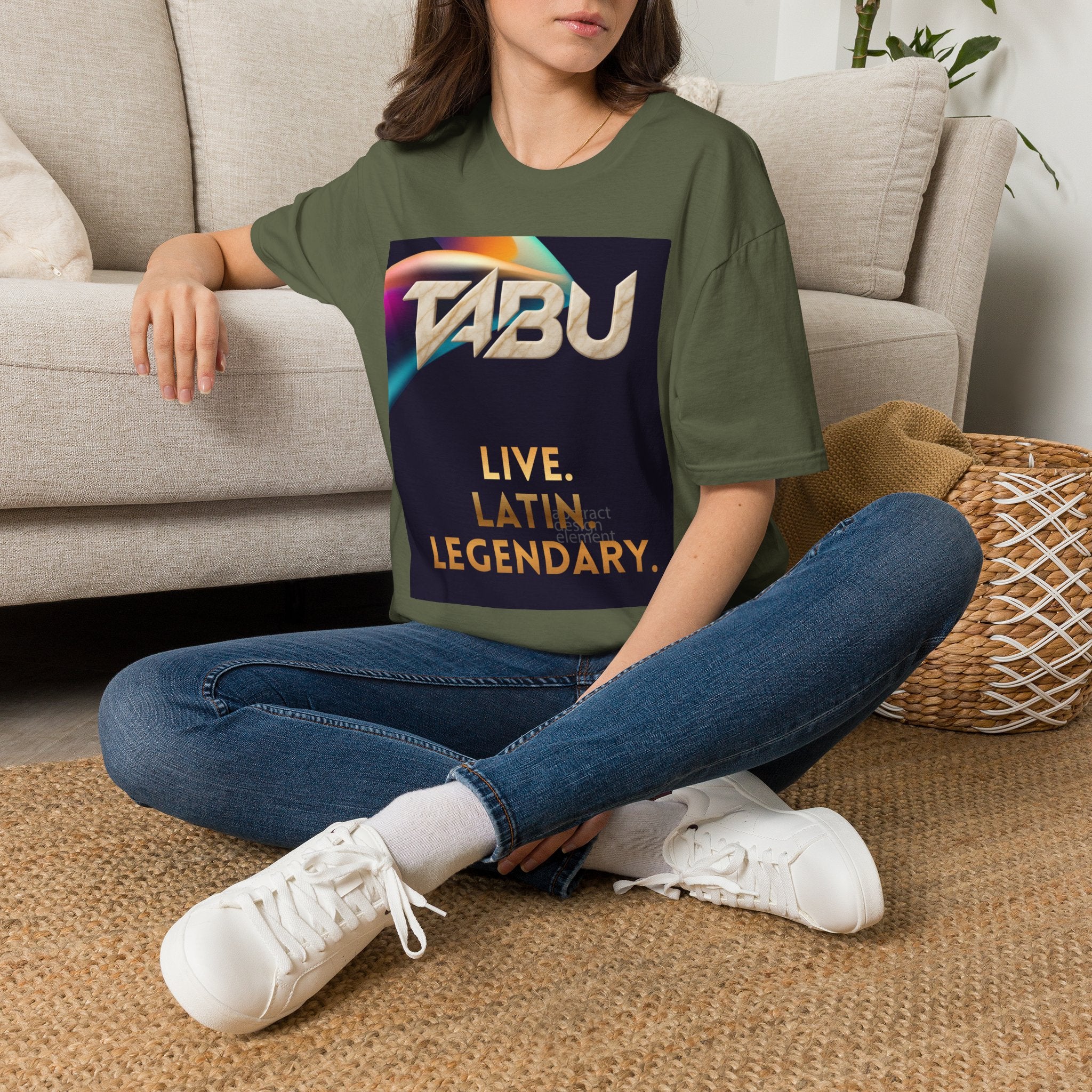 Tabu Logo T-Shirt — Live Latin Legendary Vintage Band Tee