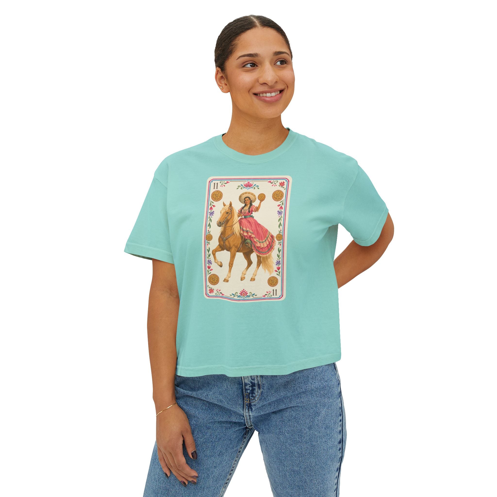 Caballo de Oros Boxy Tee