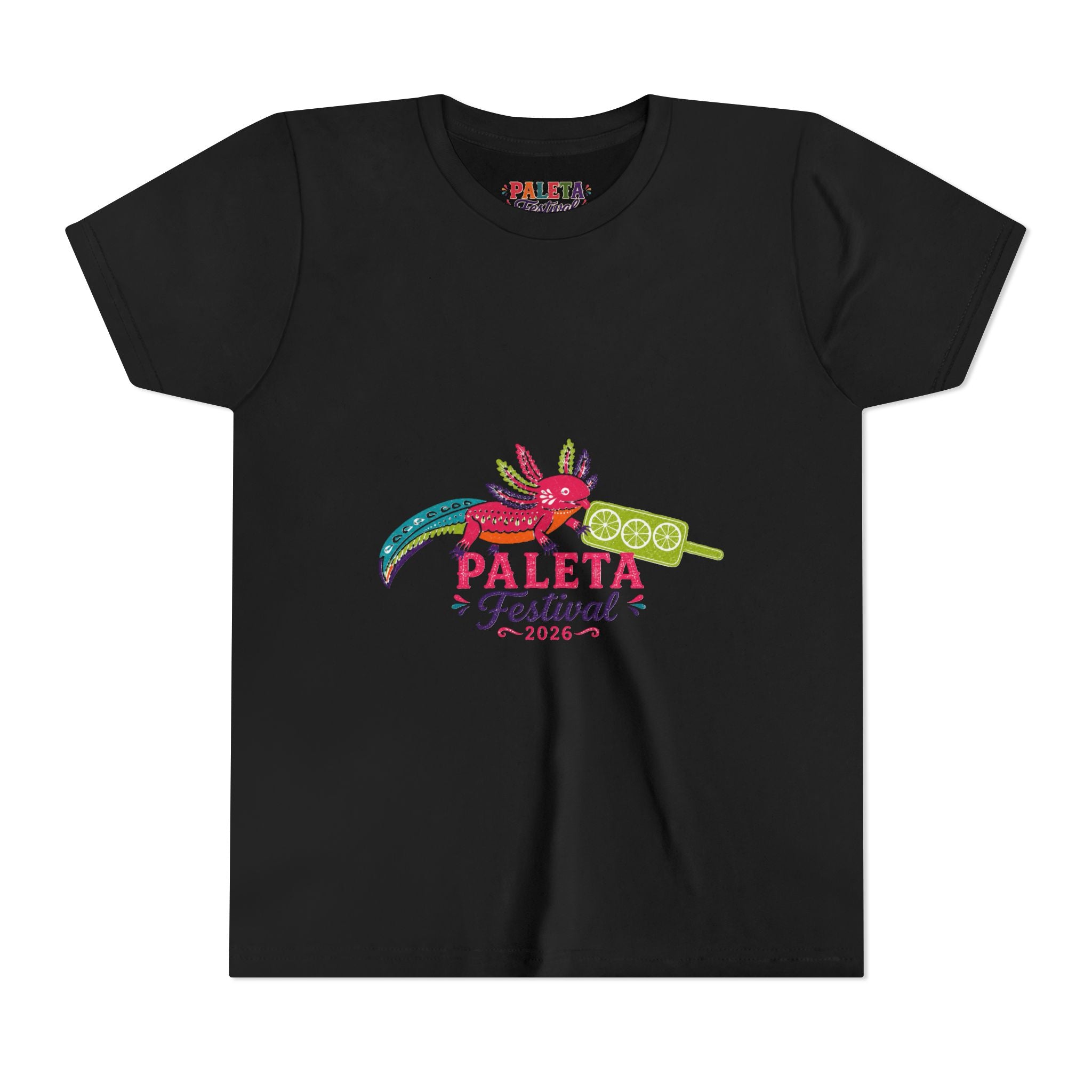 Youth Paleta Festival T‑Shirt — Colorful Mexican Popsicle Graphic Tee