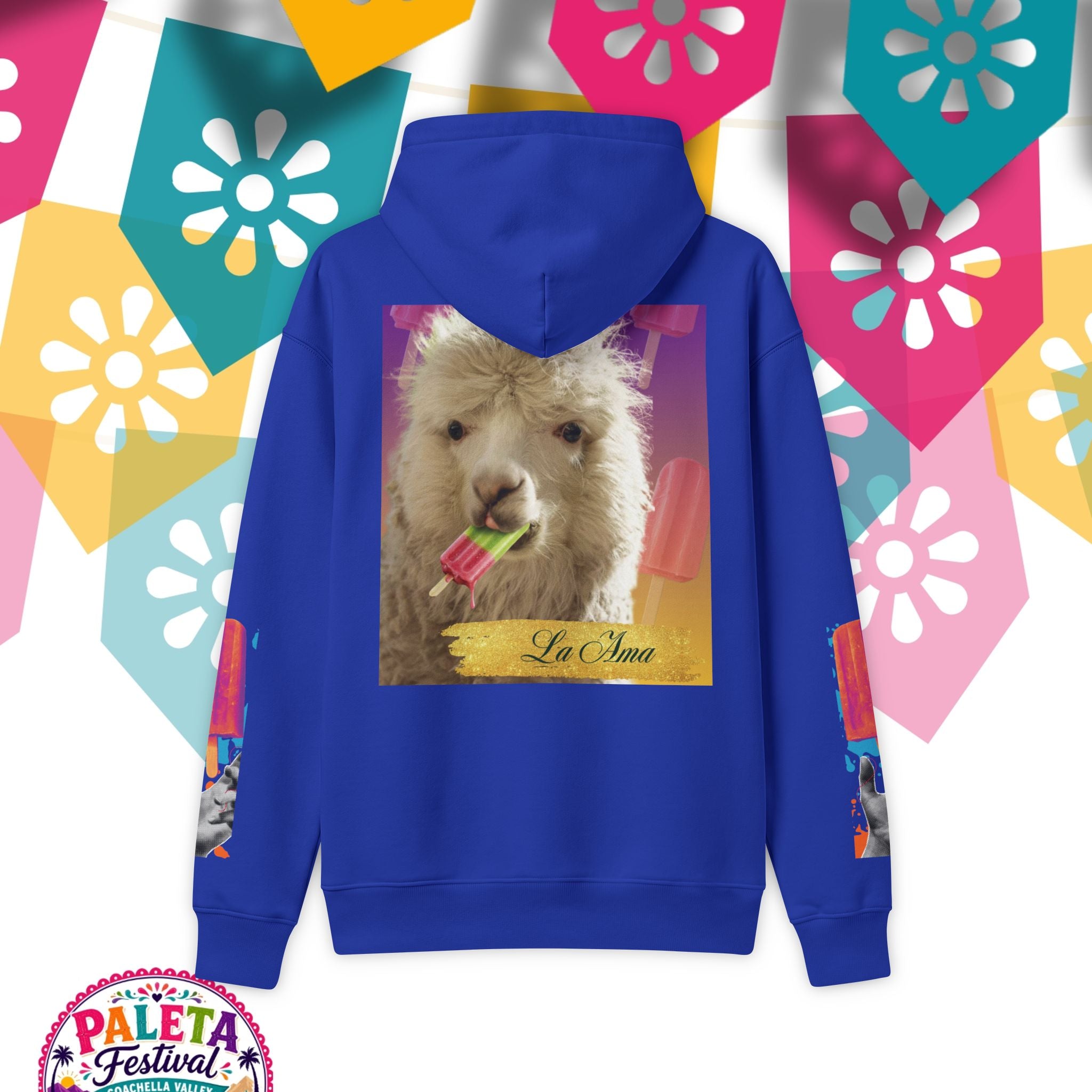 La Paleta Alpaca Hoodie — "No Se Gusta La Paleta" Cream Pullover
