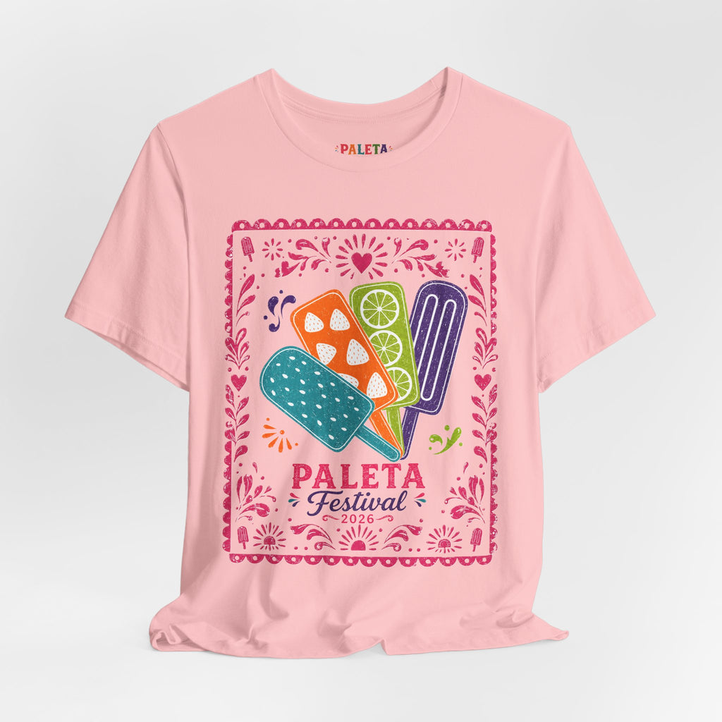 Paleta Festival Graphic Tee — Colorful Mexican Popsicle Shirt